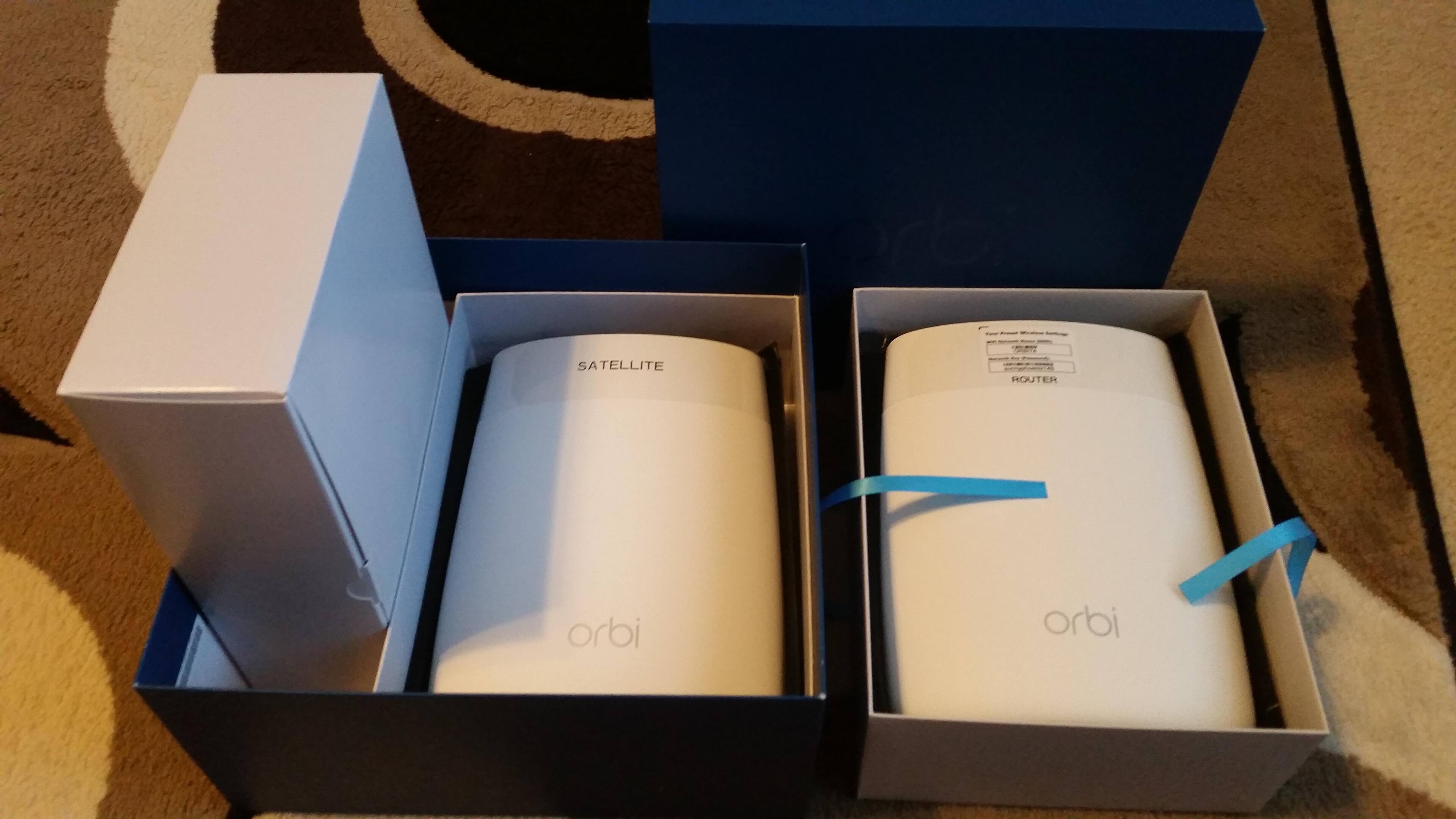 Router and Satellite Unit, click to load a larger version