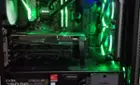 Current setup. Push-pull config as intake. All RGB set to green., click to load a larger version