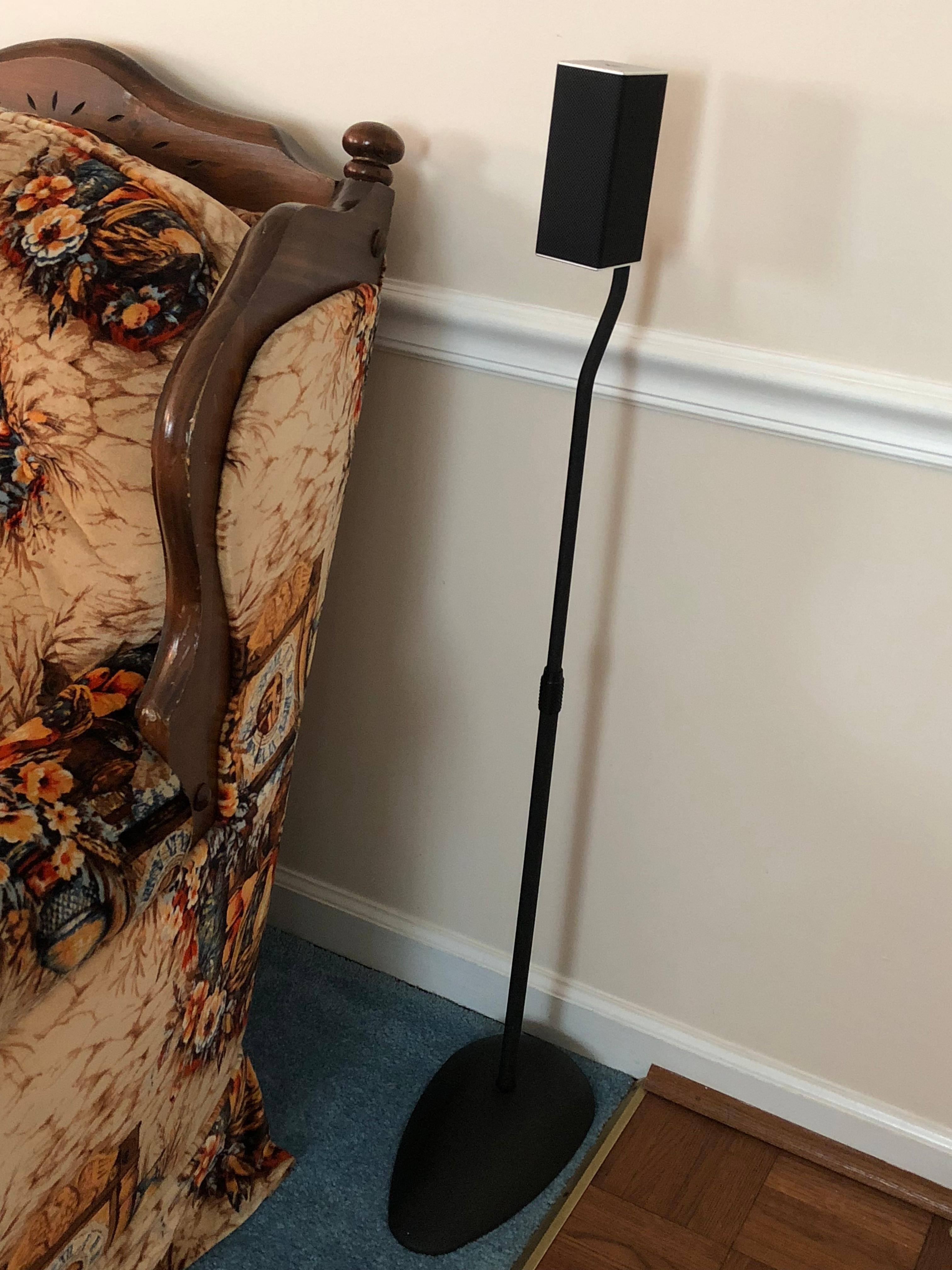 Rear speaker with stand, click to load a larger version