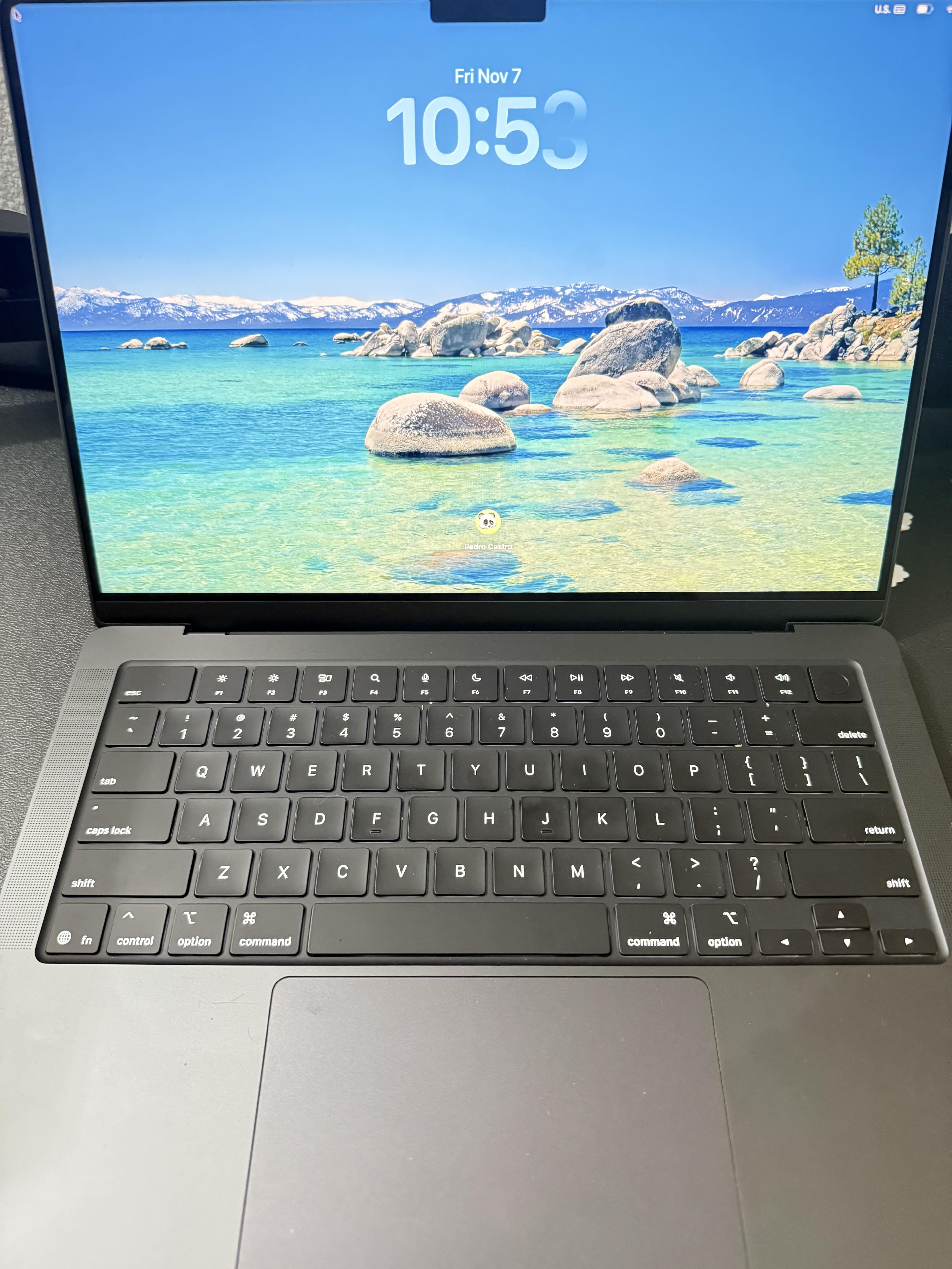 14 inch MacBook Pro Apple M5 chip with 10 core CPU and 10 core GPU