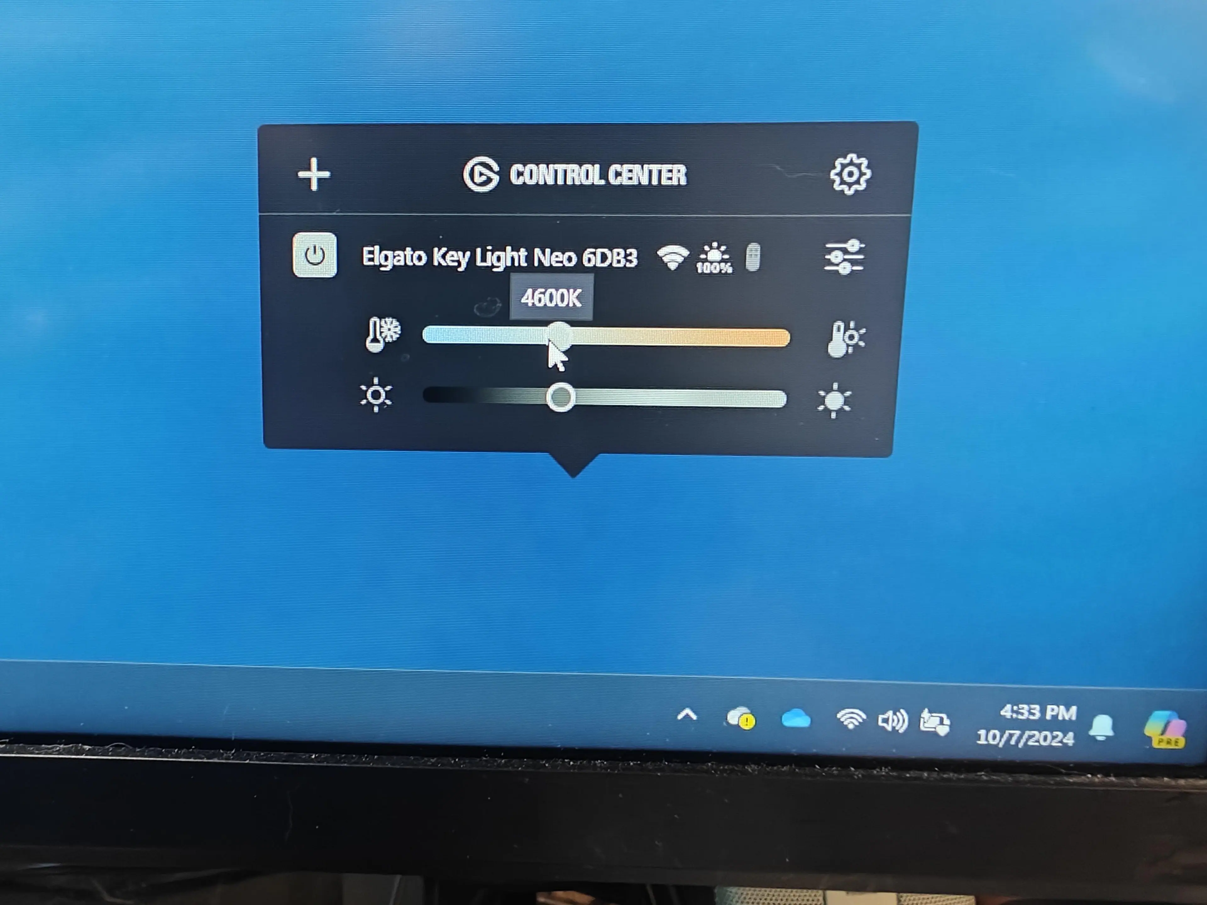 Easy to use software, click to load a larger version