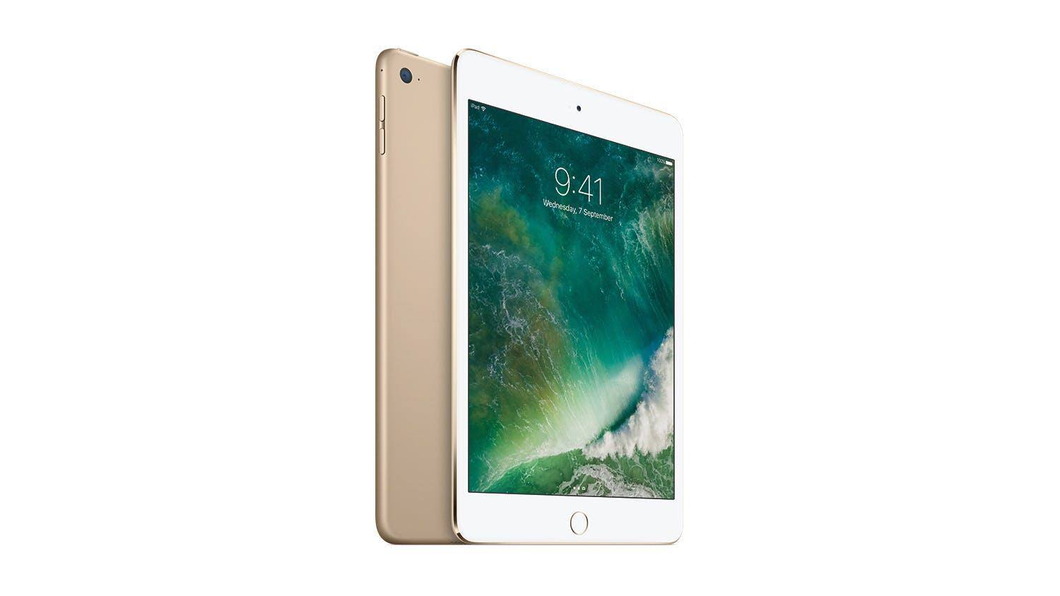 Apple iPad mini 4 Wi Fi 128GB Gold MK9Q2LL/A - Best Buy