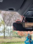 Pictured is just the tiny bit of the camera and its wire that is exposed, very happy with how well it blends right in and does not stick out, click to load a larger version