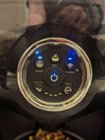 Layout of physical buttons on the front of the feeder, not required if using the app, click to load a larger version
