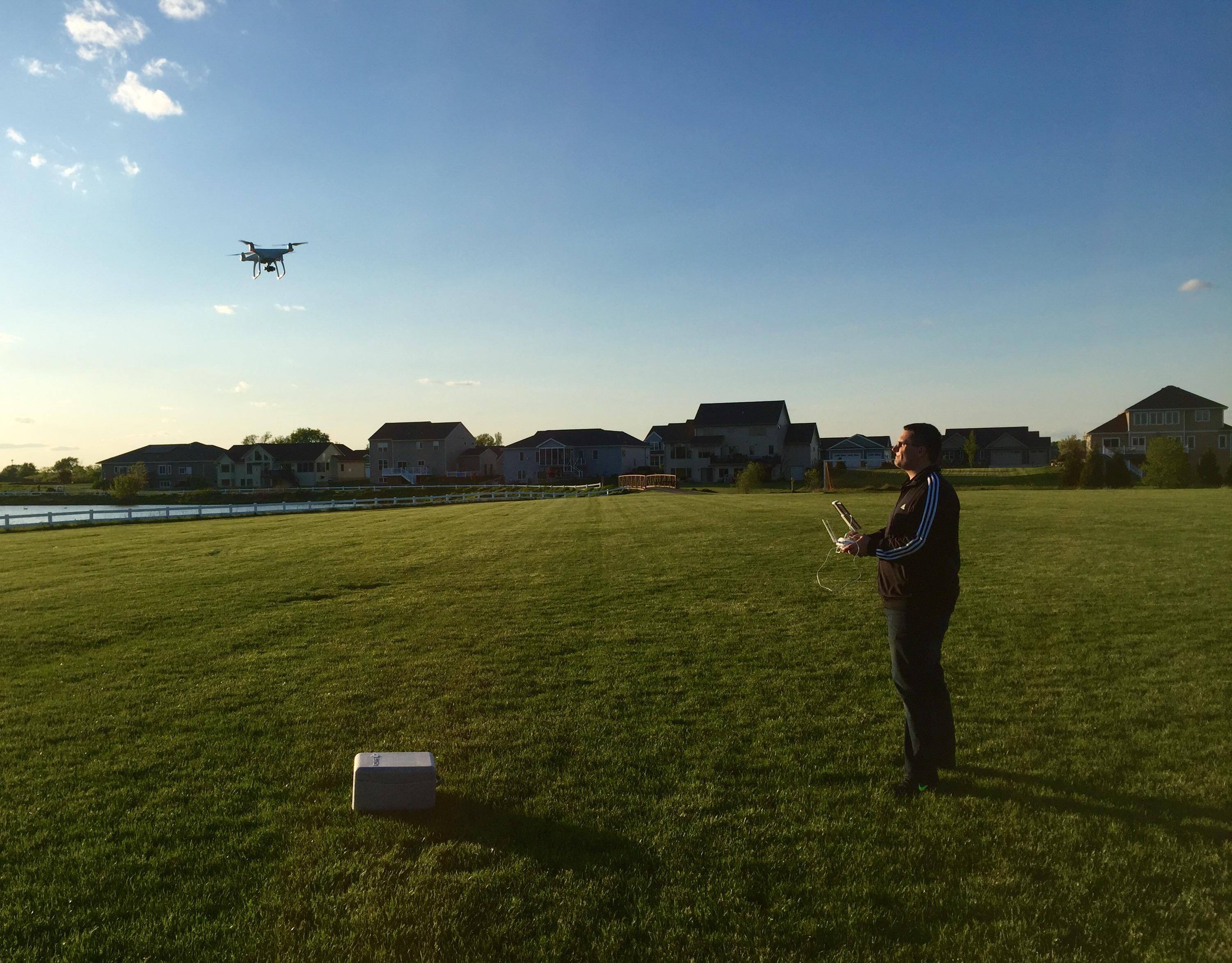 First time flying!, click to load a larger version