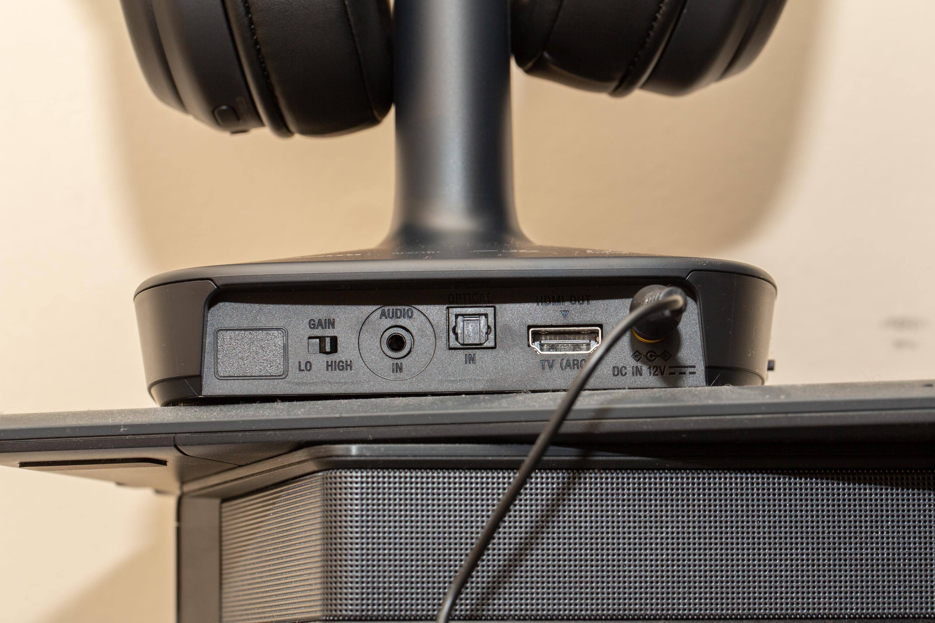 Back of Transmitter/Inputs, click to load a larger version