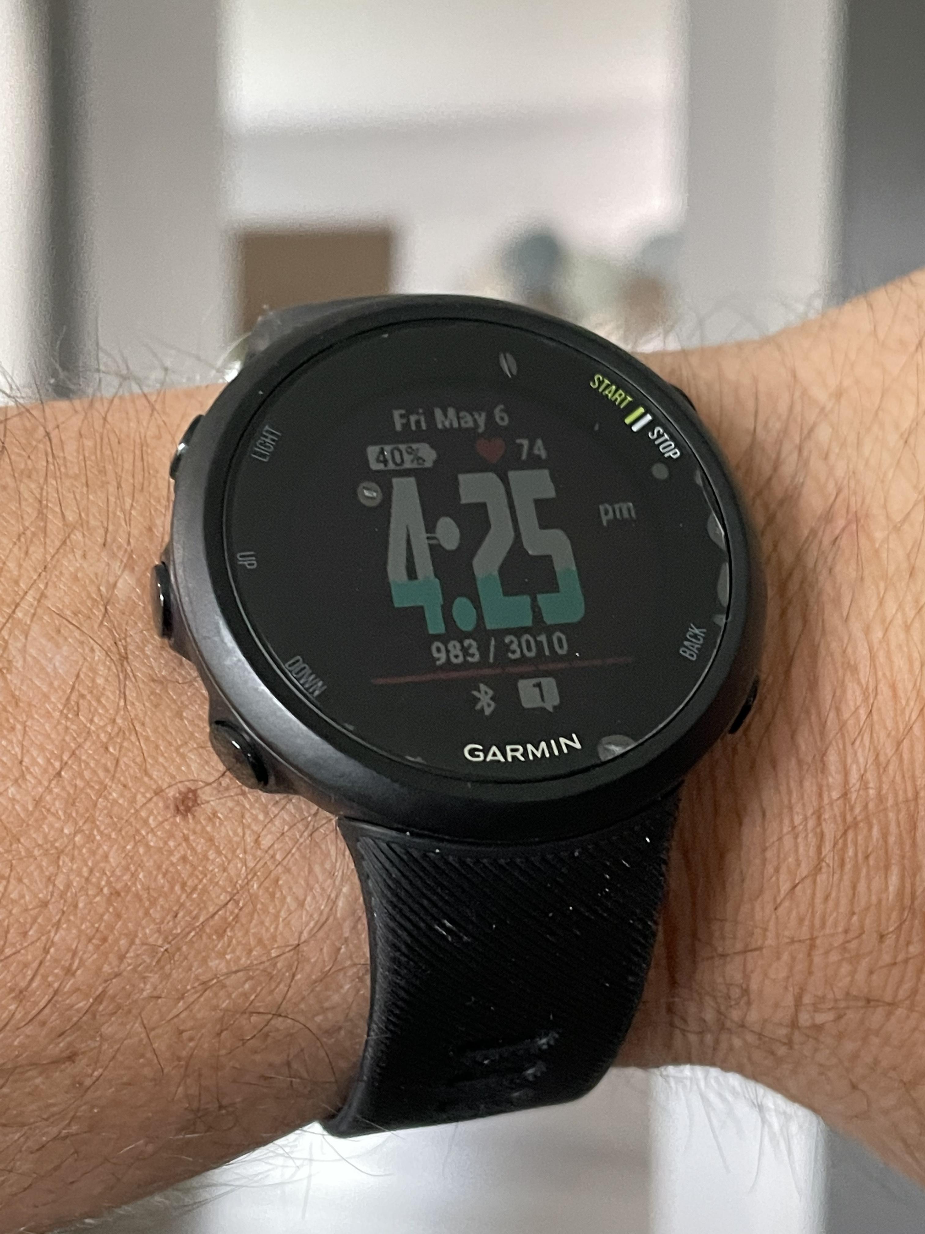 GARMIN FOREATHLETE 45 Black 新品 未開封 Garmin Forerunner 45⁄45S