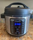 Best Buy: Crock-Pot 8-Qt. Express Crock Programmable Slow Cooker and Pressure  Cooker with Air Fryer Lid Stainless Steel 2102884