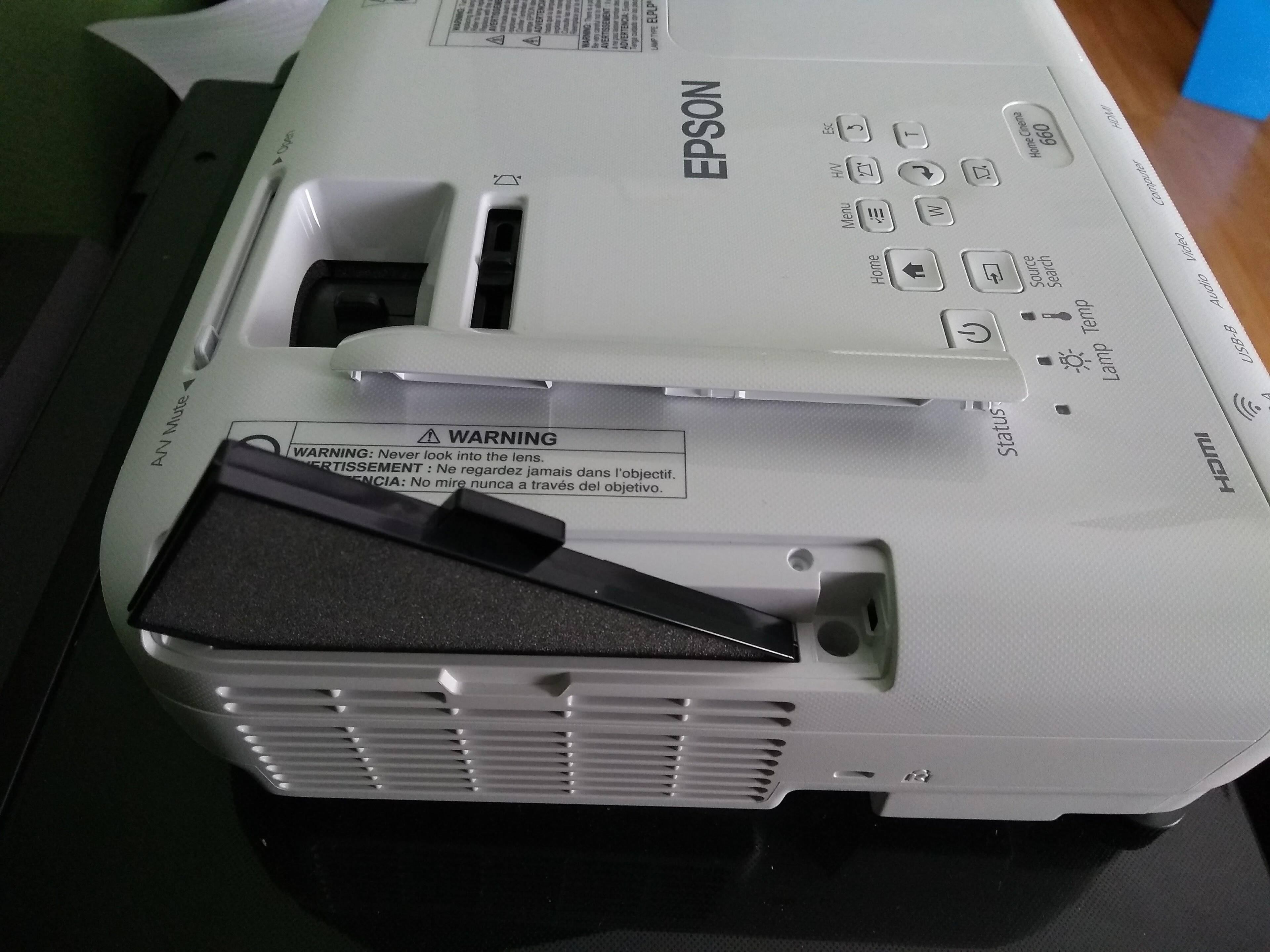 Filter on cooling fan, click to load a larger version