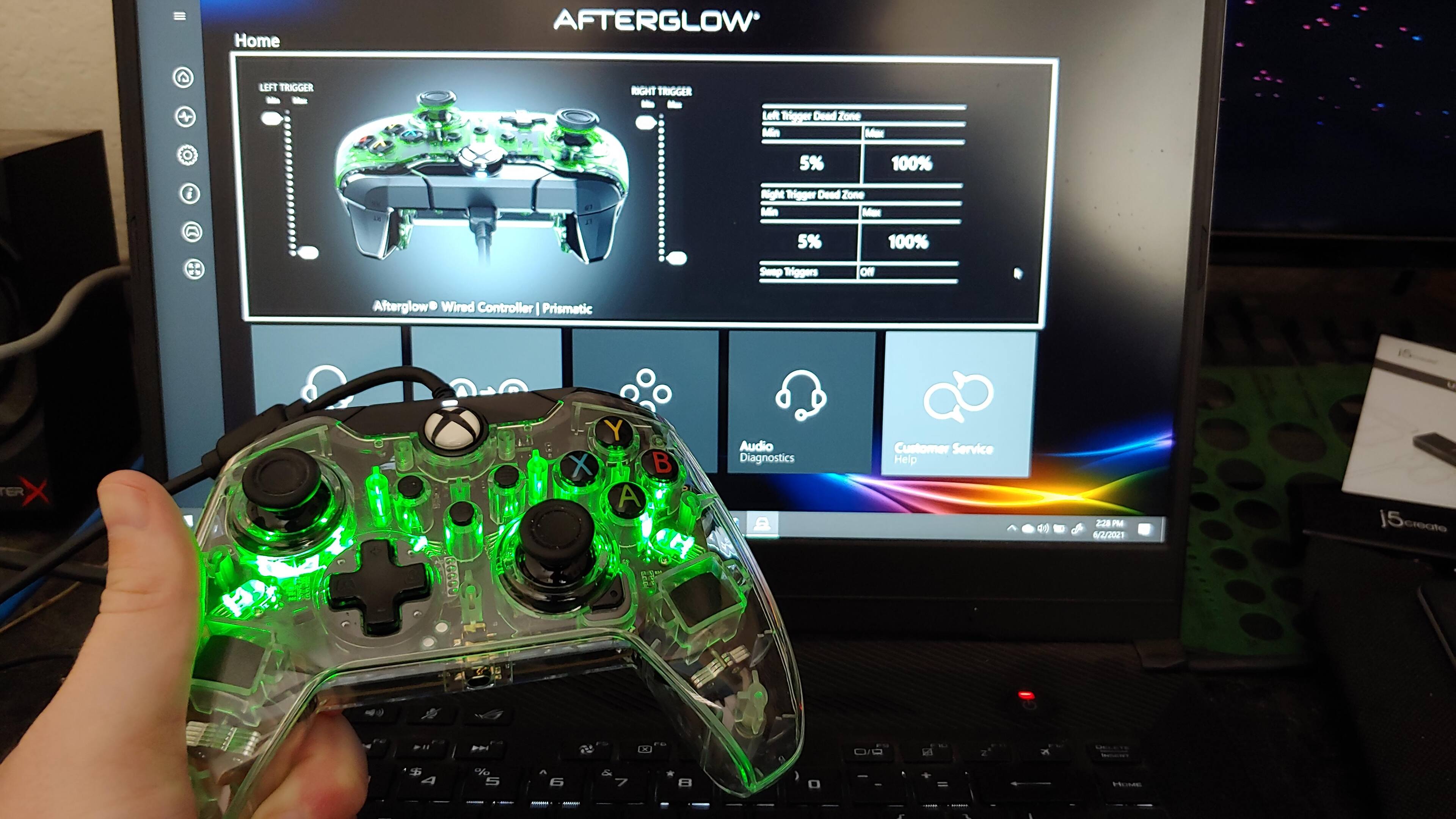 その他 Afterglow PDP Afterglow Wired Controller Xbox Series X|S, Xbox One