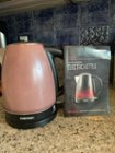 Best Buy: CHEFMAN 1.7L Color Changing Electric Kettle Red/Black/Stainless  Steel RJ11-17-CC