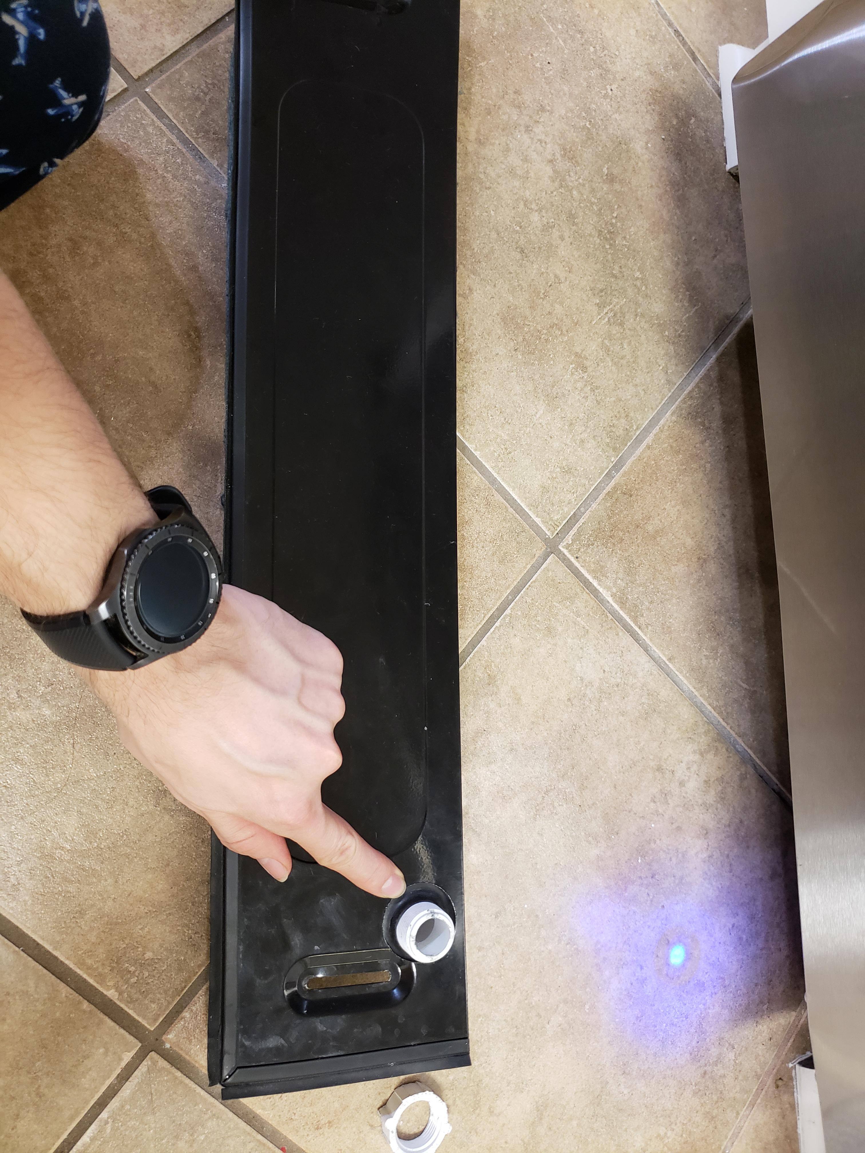 Drilled a hole to vent, click to load a larger version