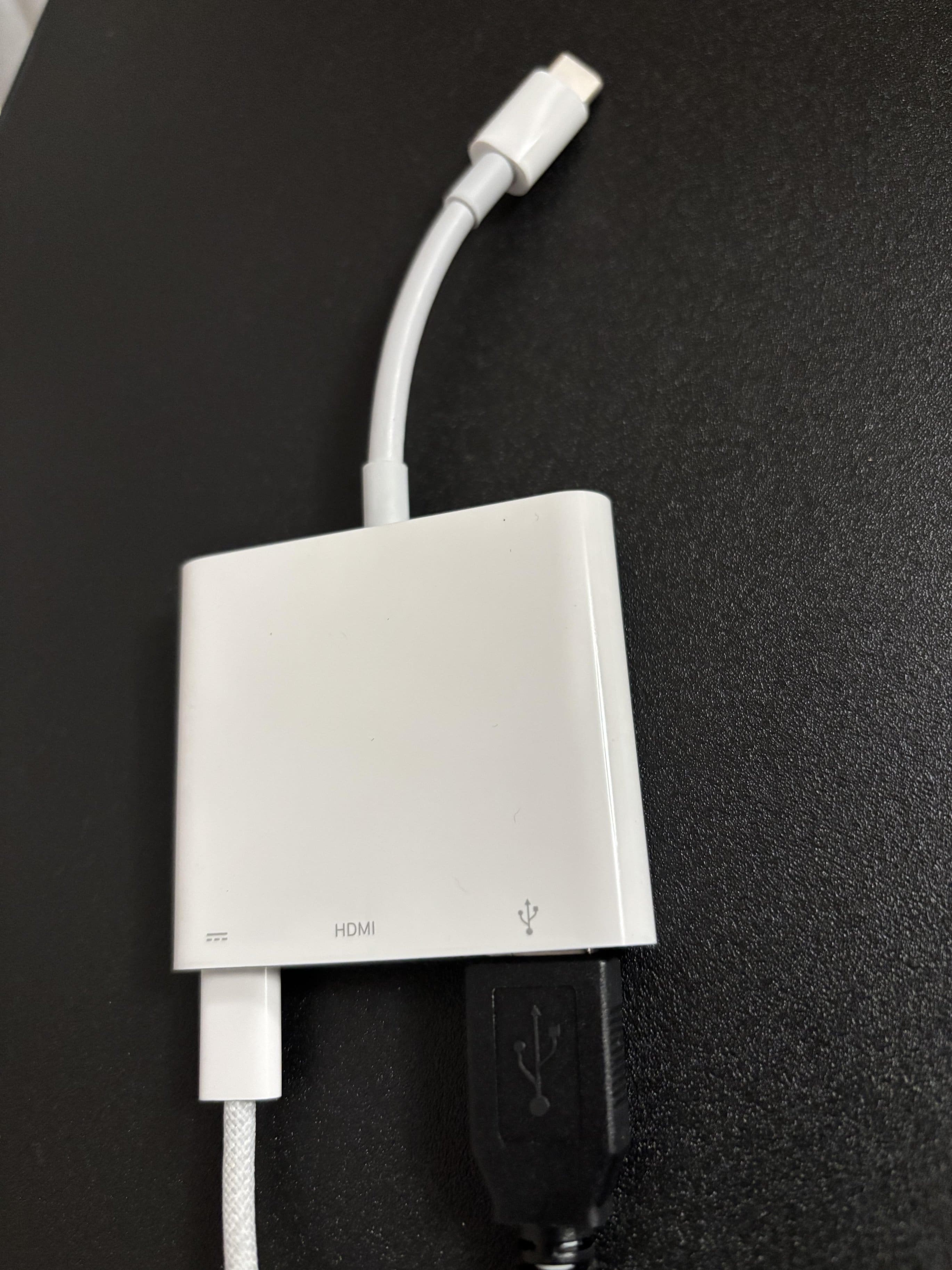 Apple USB Type C Digital AV Multiport Adapter White MW5M3AM/A