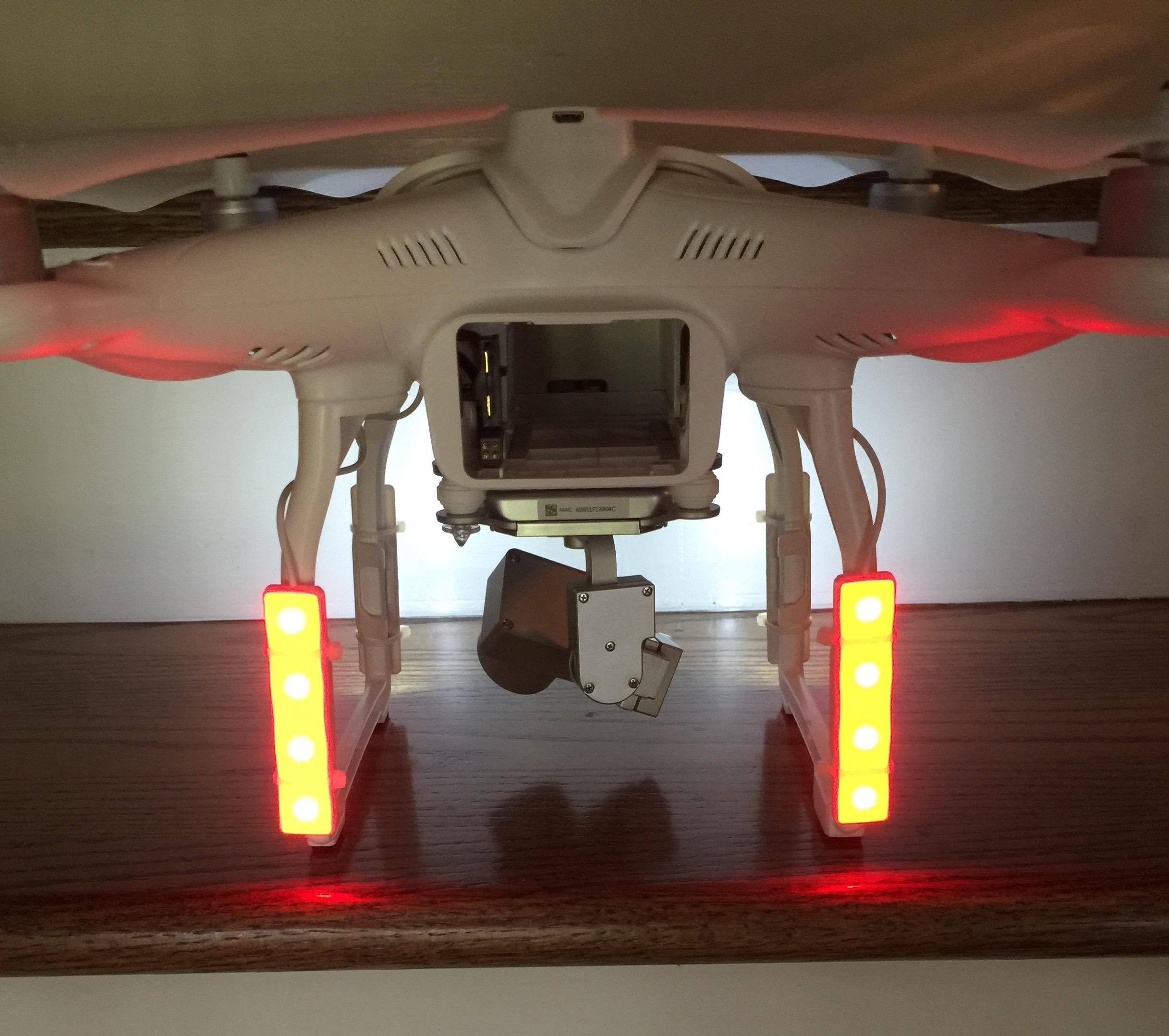 Back of the drone, click to load a larger version