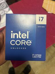 Intel Core i7 14700K 14th Gen 20 Core 28 Thread 4.3GHz (5.6 Intel Core i7 14700K 14th Gen 20 Core 28 Thread 4.3GHz (5.6