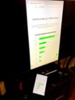 Tablet to TV, click to load a larger version