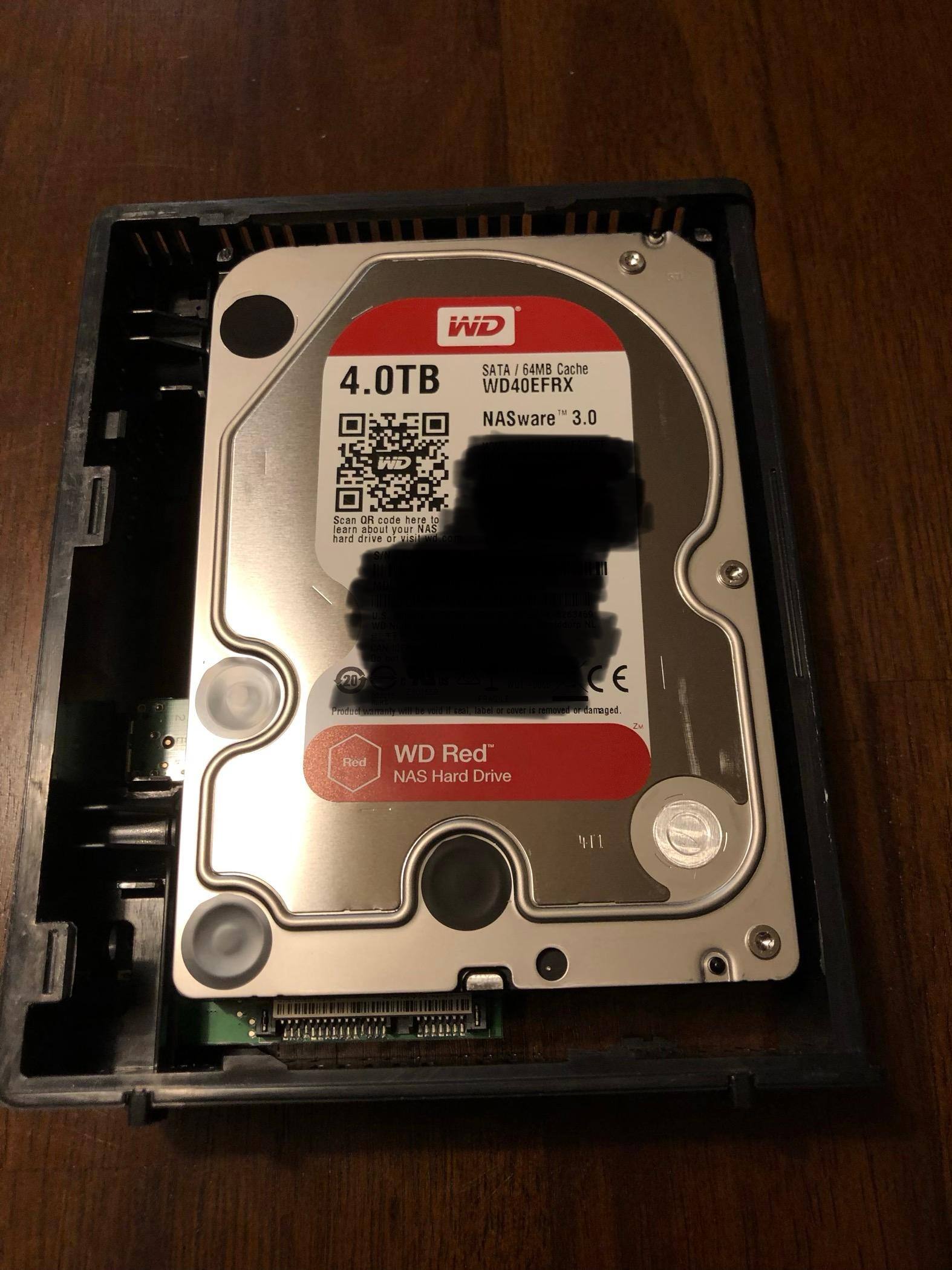 Red NAS, but only 64MB cache..., click to load a larger version