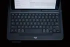 The feel to the typing is as good as the best keyboards back in the desktop era., click to load a larger version