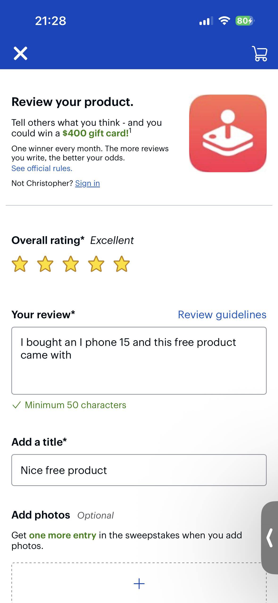 Customer provided, click to load a larger version