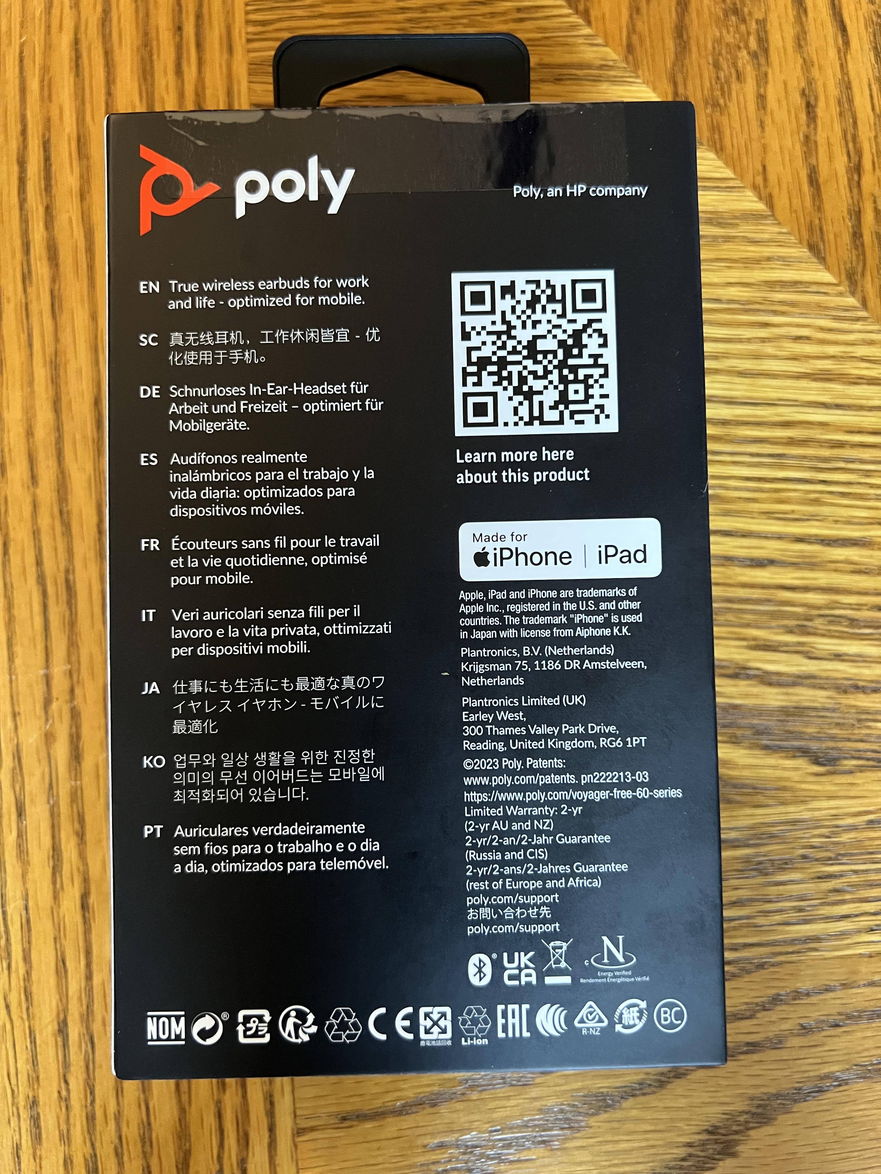 Back of package, click to load a larger version