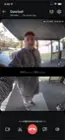 Top and bottom camera don't quite line up video wise, but it's still handy to be able to see your porch floor to check for boxes, sneaky people creeping on their knees, or critters. Face is blurred for privacy (the doorbell does not blur faces)., click to load a larger version