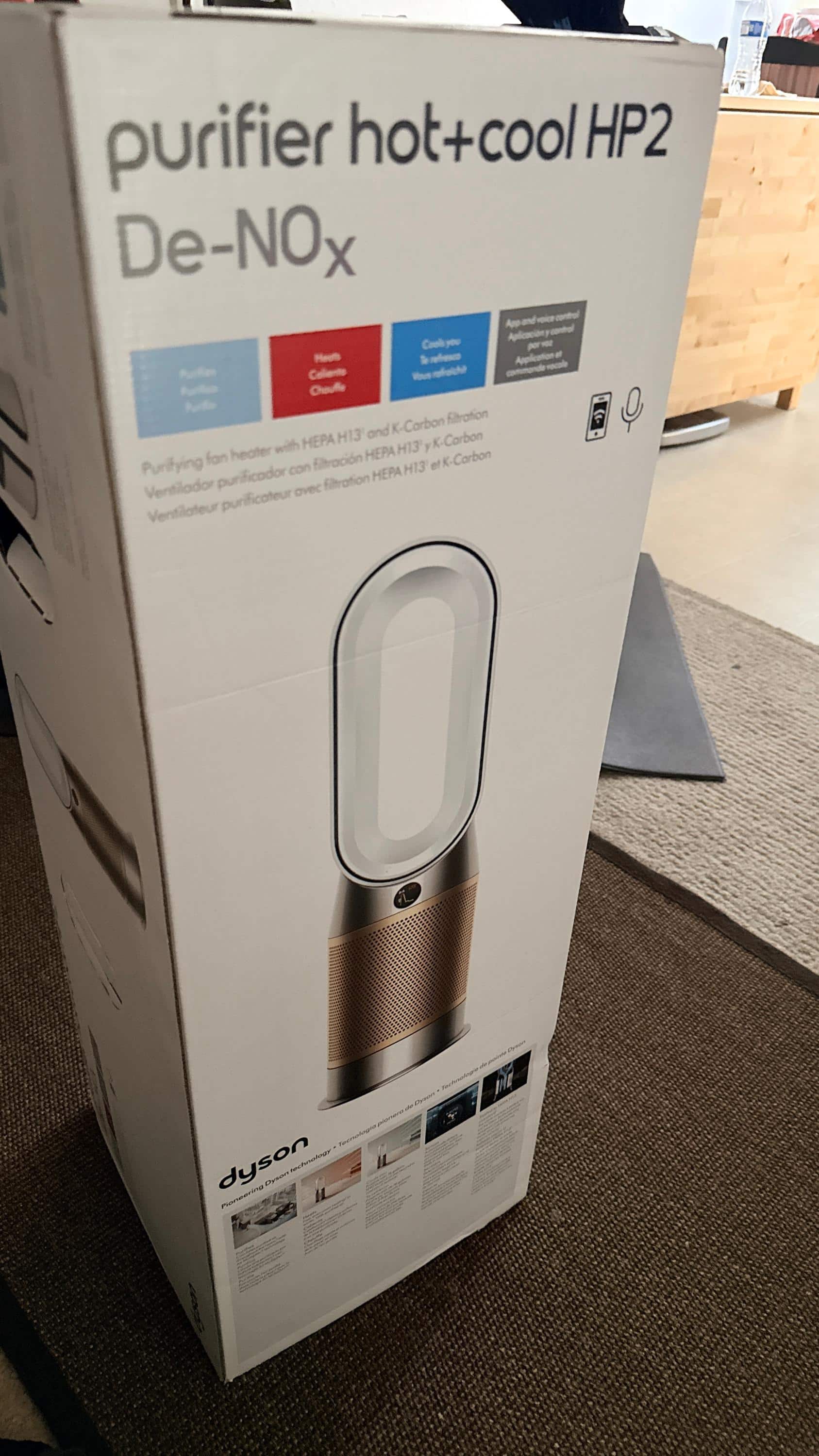 Dyson Purifier Hot+Cool HP2 De NOx​ White/Gold 544564-01 - Best Buy
