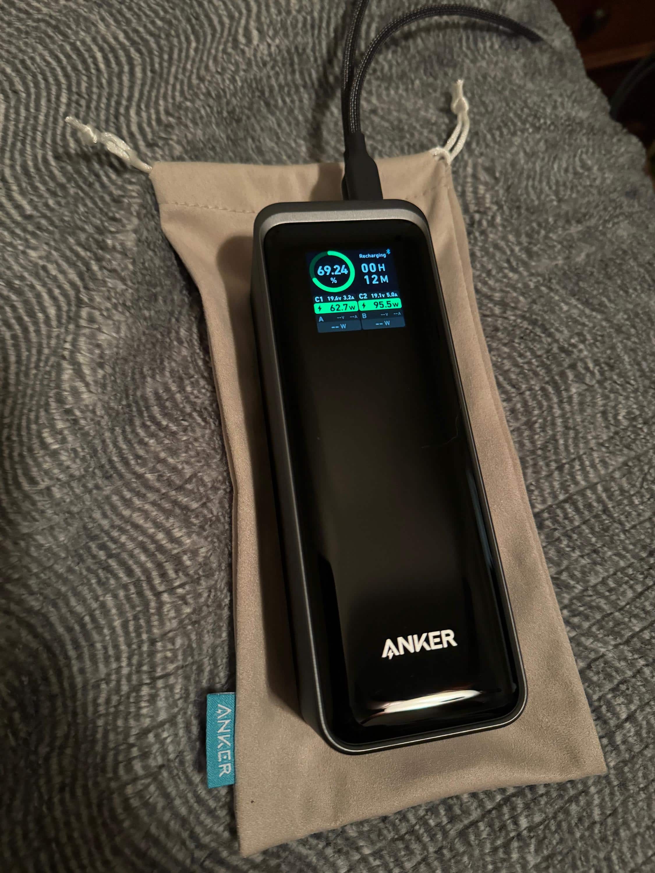 Anker Prime Power Bank (27,650kmAh, 250W) Black A1340011