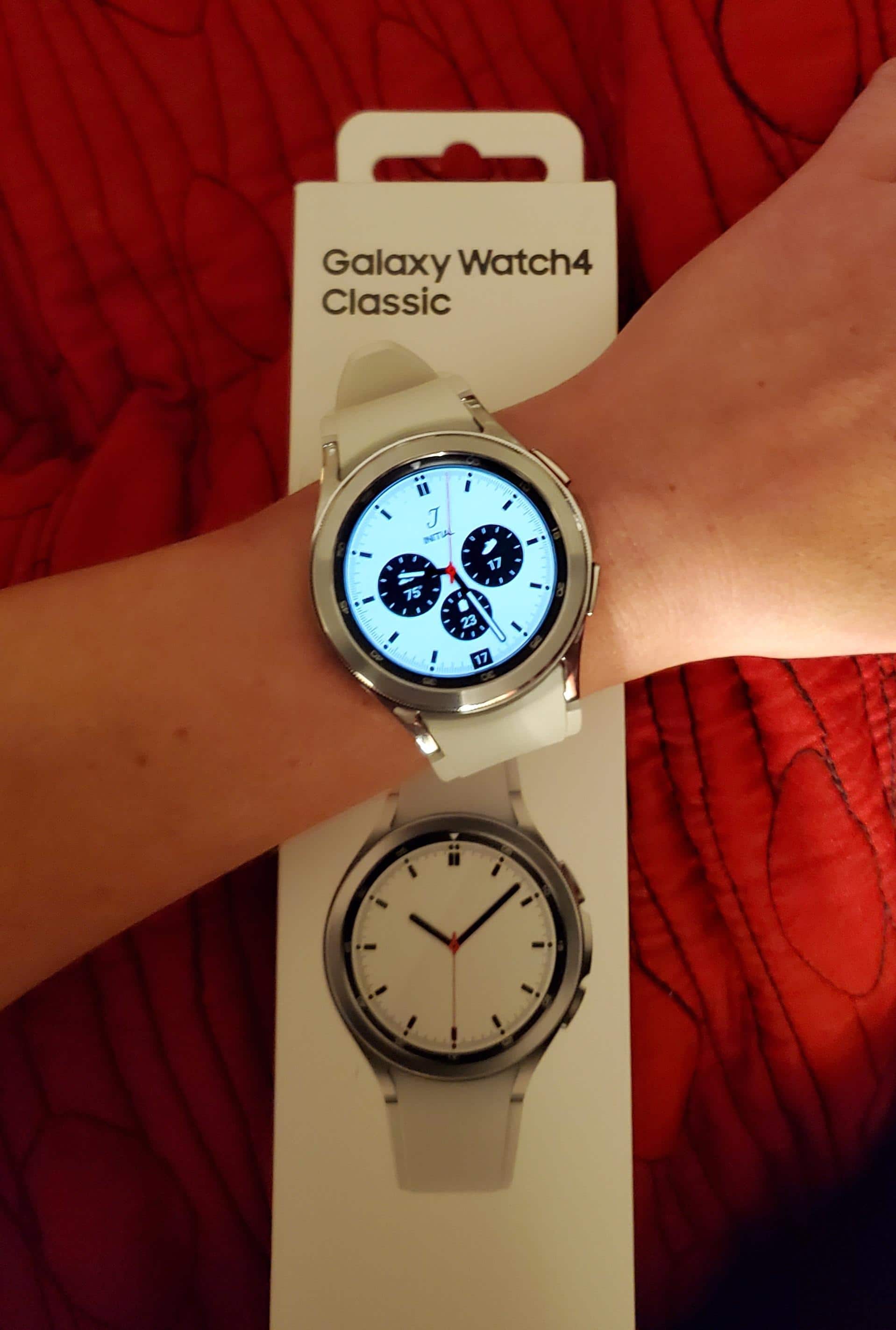 Samsung Galaxy Watch4 Classic Stainless Steel Smartwatch