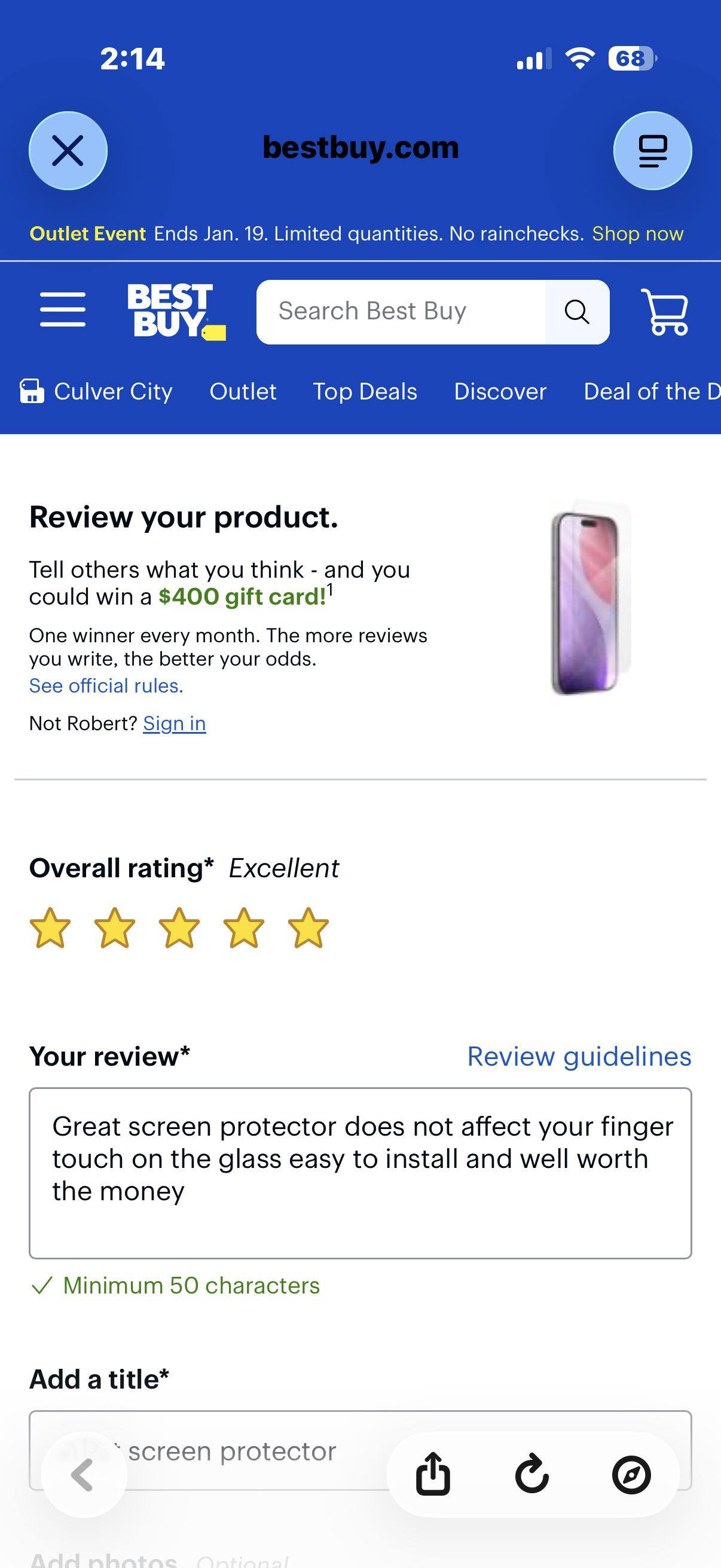 Customer provided image, click to load a larger version