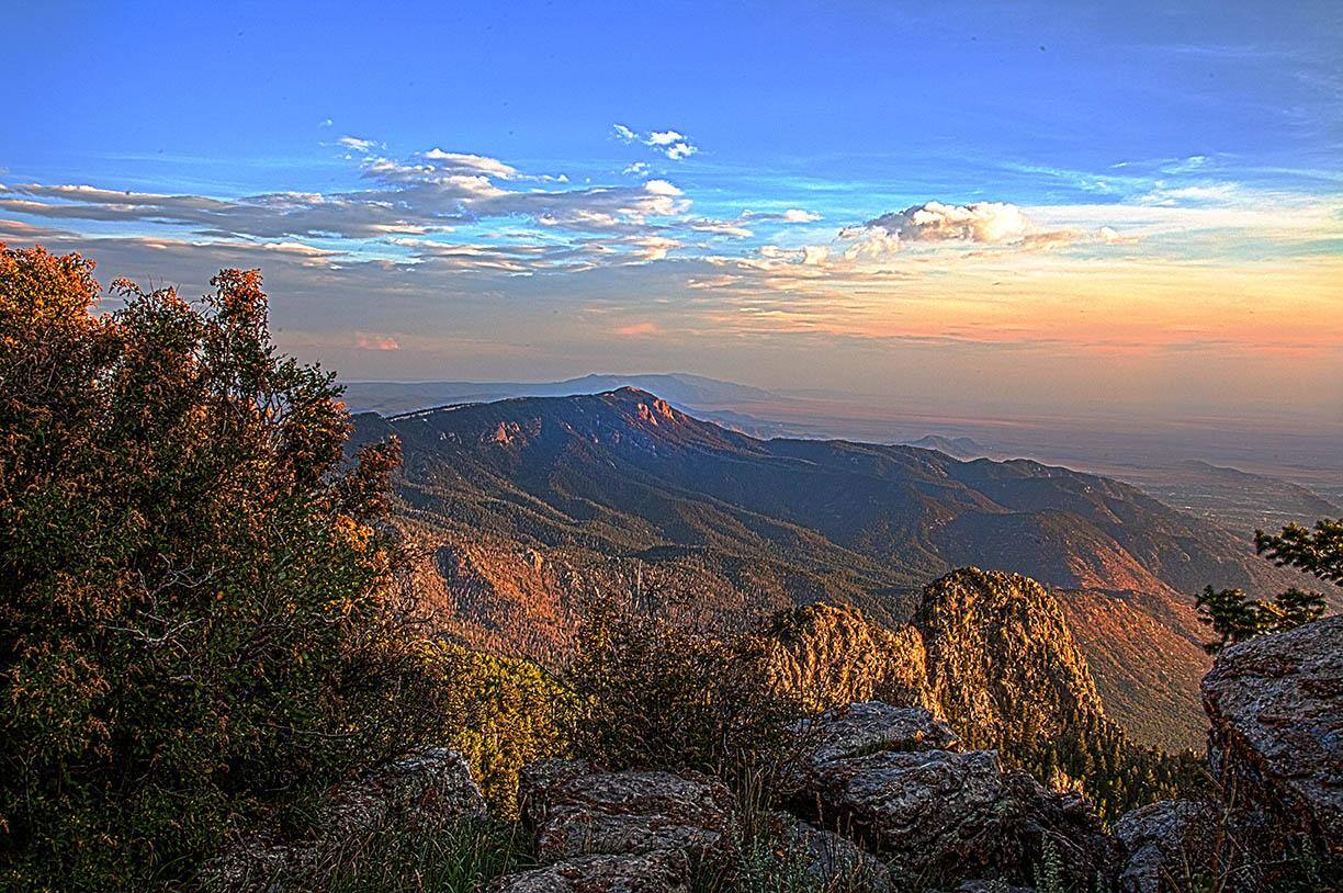 View from Sandia Peak, ABQ, NM, click to load a larger version
