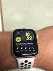 RELOGIO APPLE WATCH NIKE SE GPS + CEL 44MM MKRW3LL/A SILVER