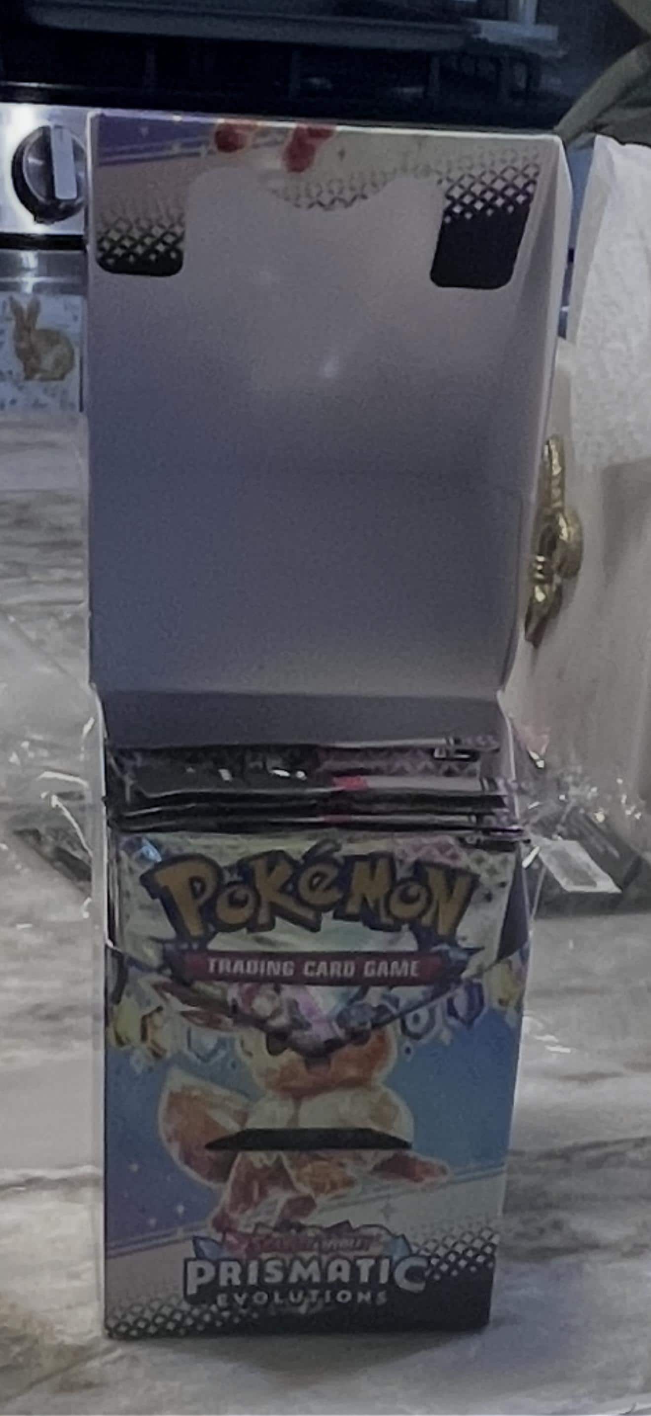 prismatic booster box case Pokemon Prismatic Evolutions Super-Premium Collection Box Protector ma –  Kollector Protector main image 0