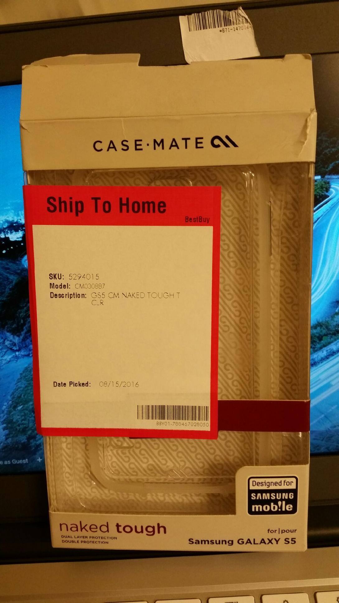 torn box and used item (didnt say it was used on the description), click to load a larger version