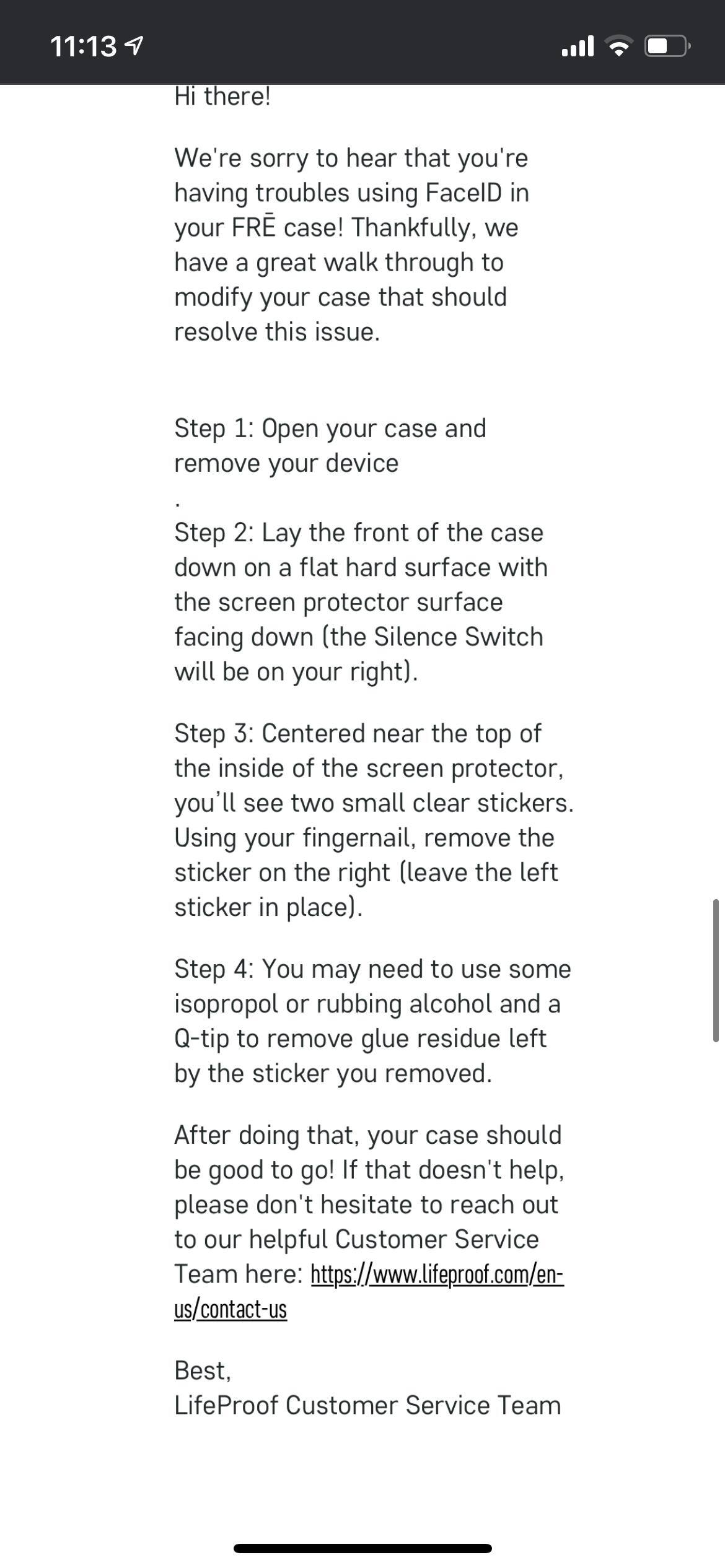 Customer provided image, click to load a larger version