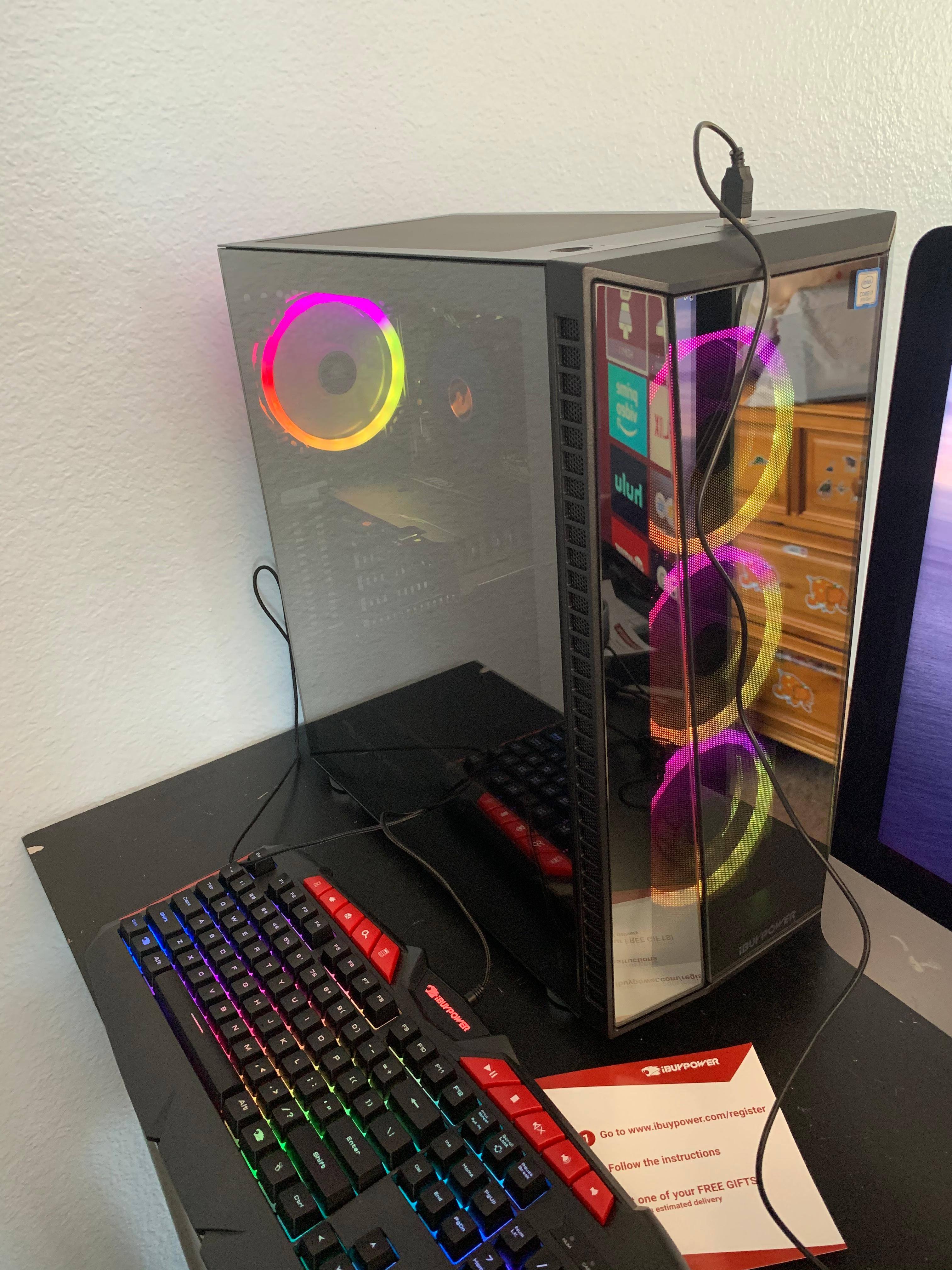 格安自作PC intel core i7 9700F gtx1660 super iBUYPOWER Gaming Desktop Intel Core i7 9700F 16GB Memory