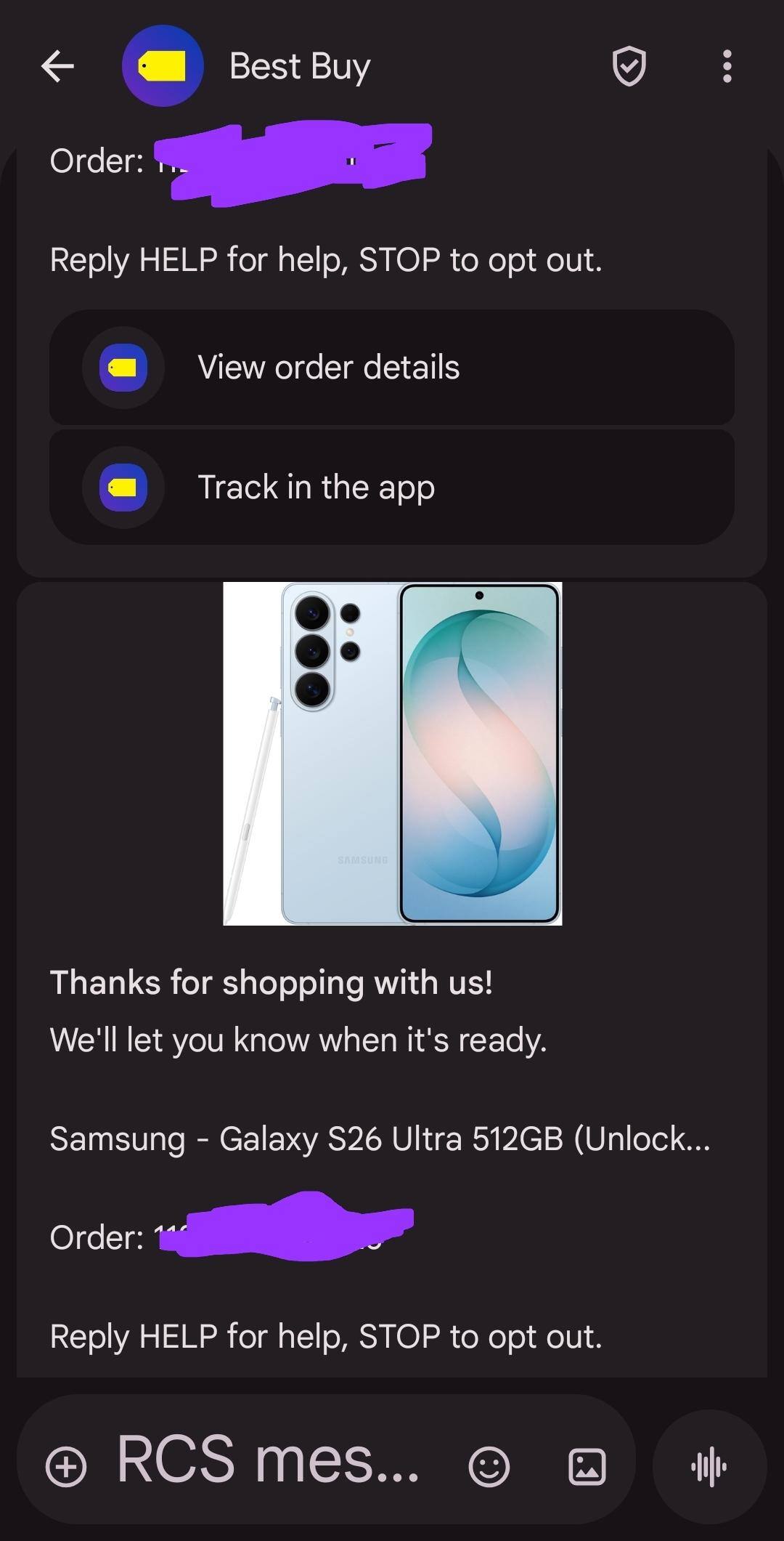 Customer provided image, click to load a larger version