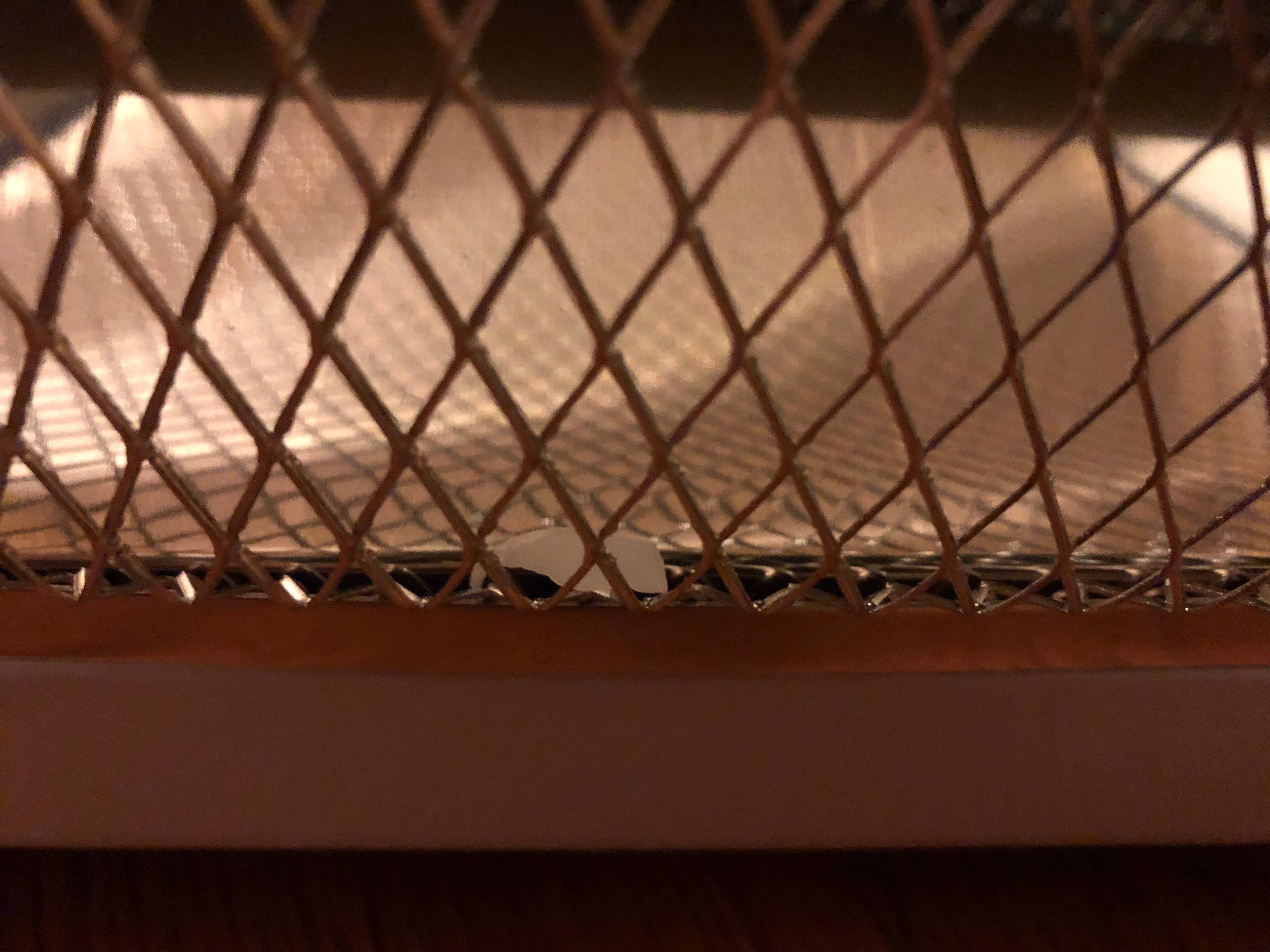 a piece of plastic is inside, click to load a larger version