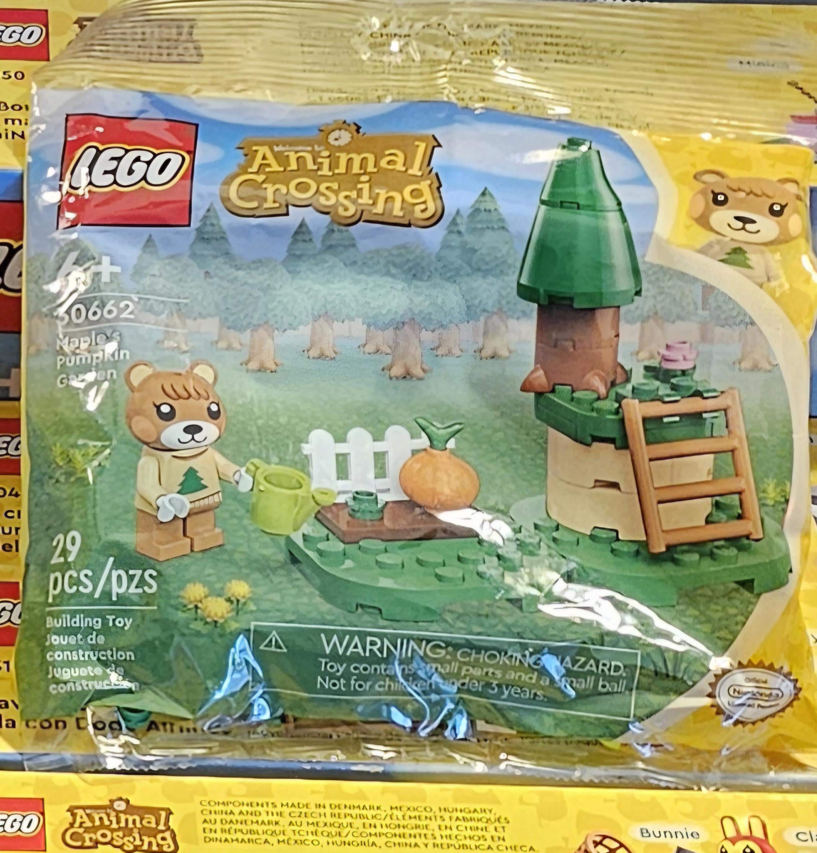 LEGO Animal Crossing Maple's Pumpkin Garden Building Toy 30662