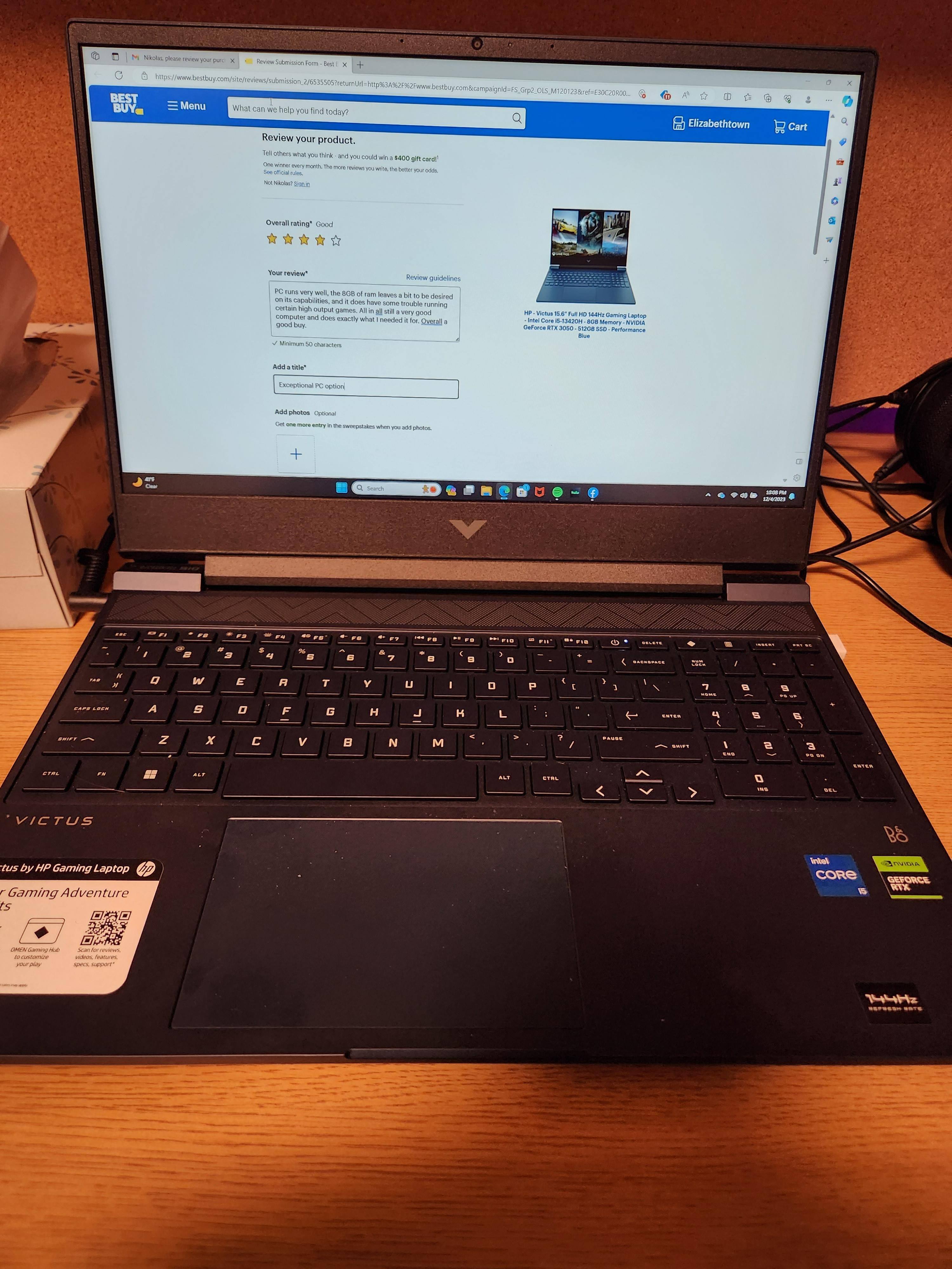 Customer provided, click to load a larger version