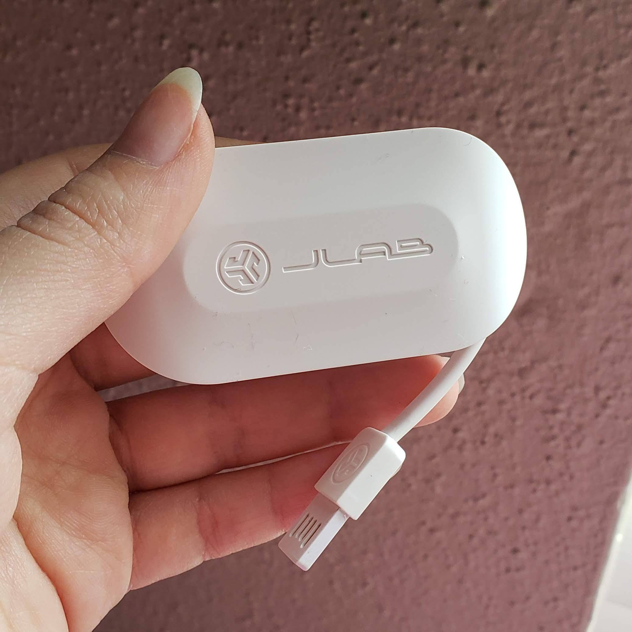 View of the USB cable attached to the case., click to load a larger version