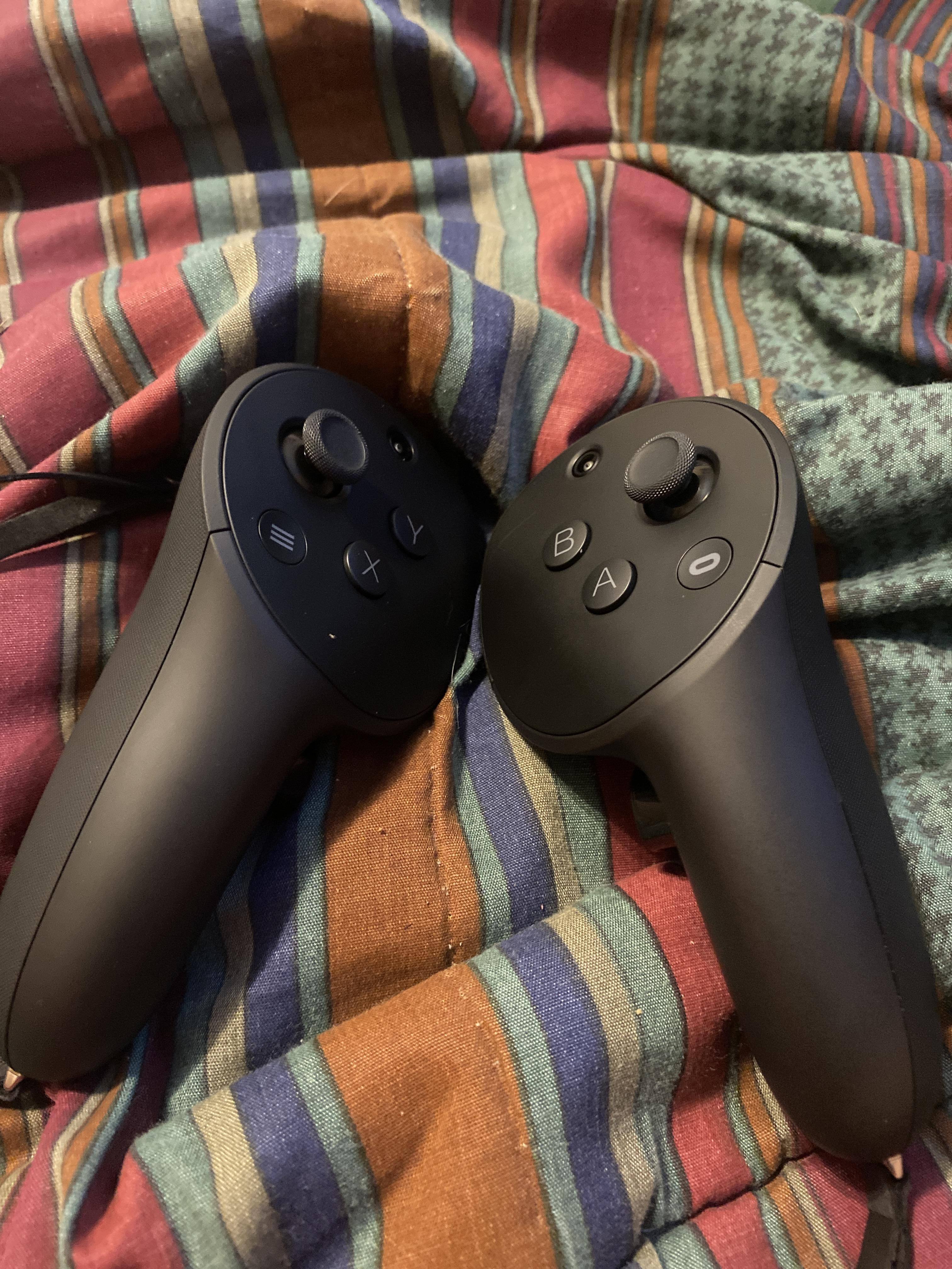 Quest Touch Pro Controllers for Meta Quest Pro, Meta Quest 2 Black