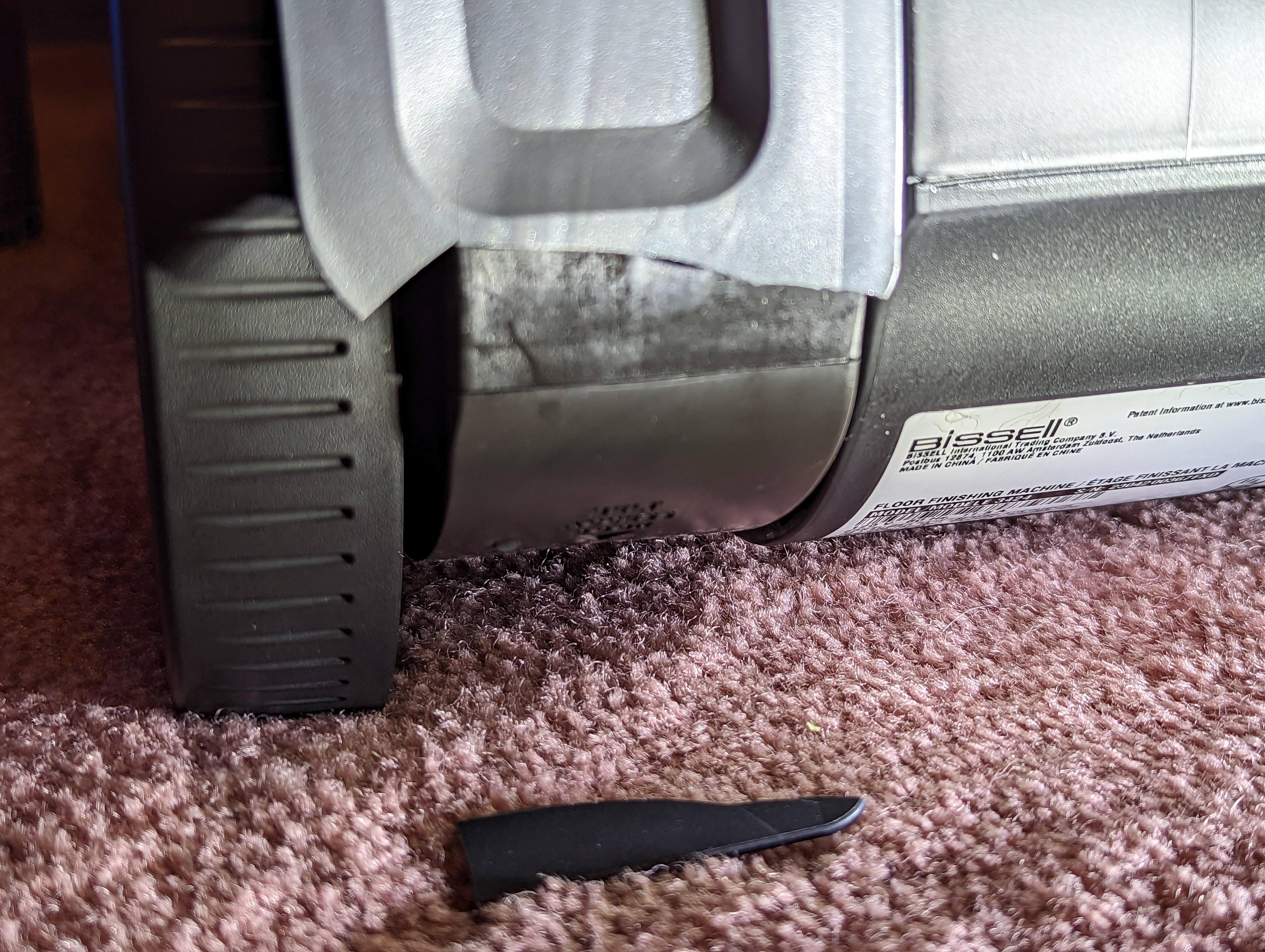 Plastic broke from dropped box, click to load a larger version