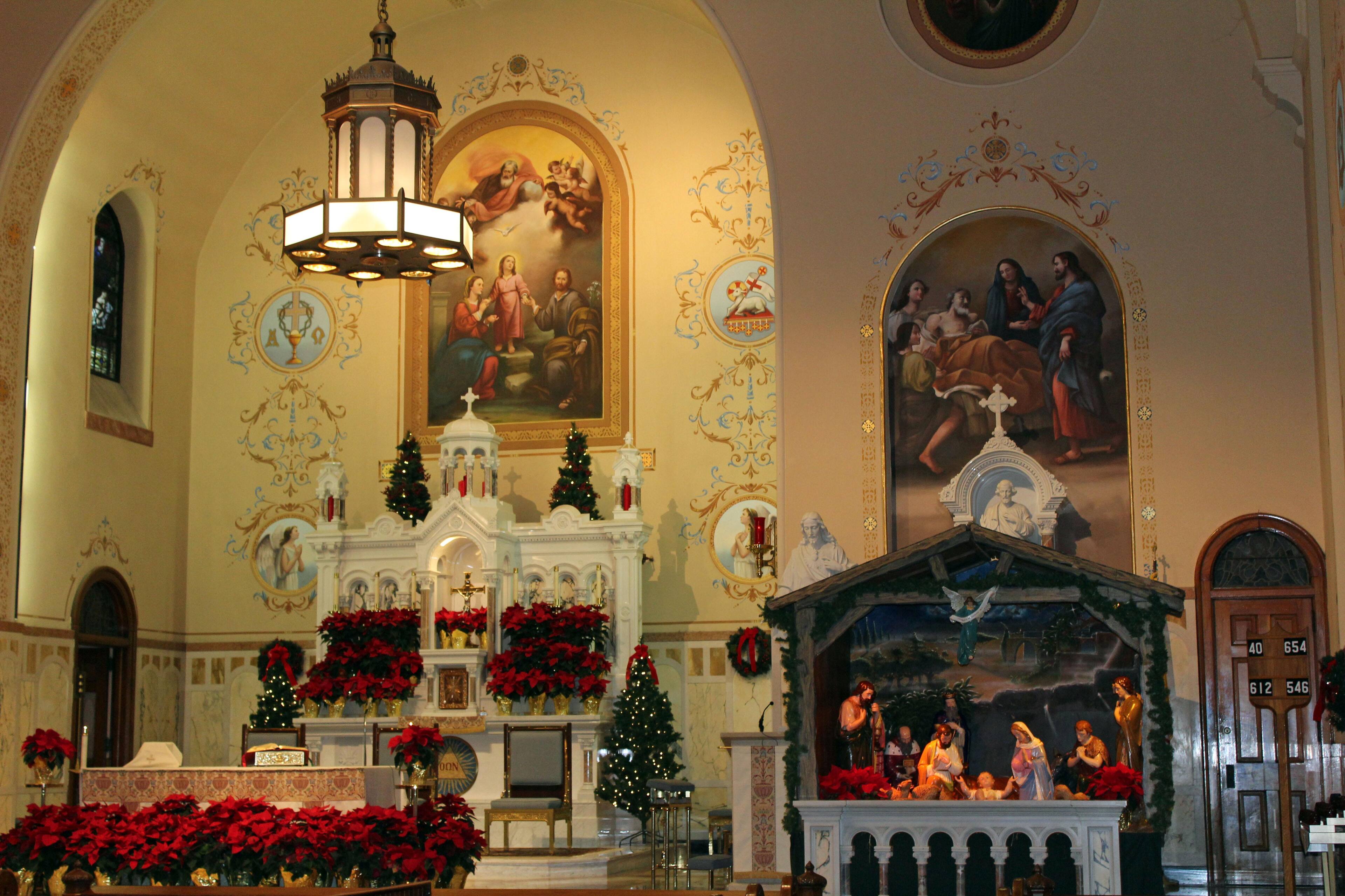 Holy Family church, click to load a larger version