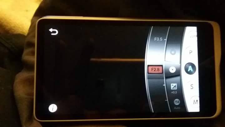 Screen in manual mode, click to load a larger version