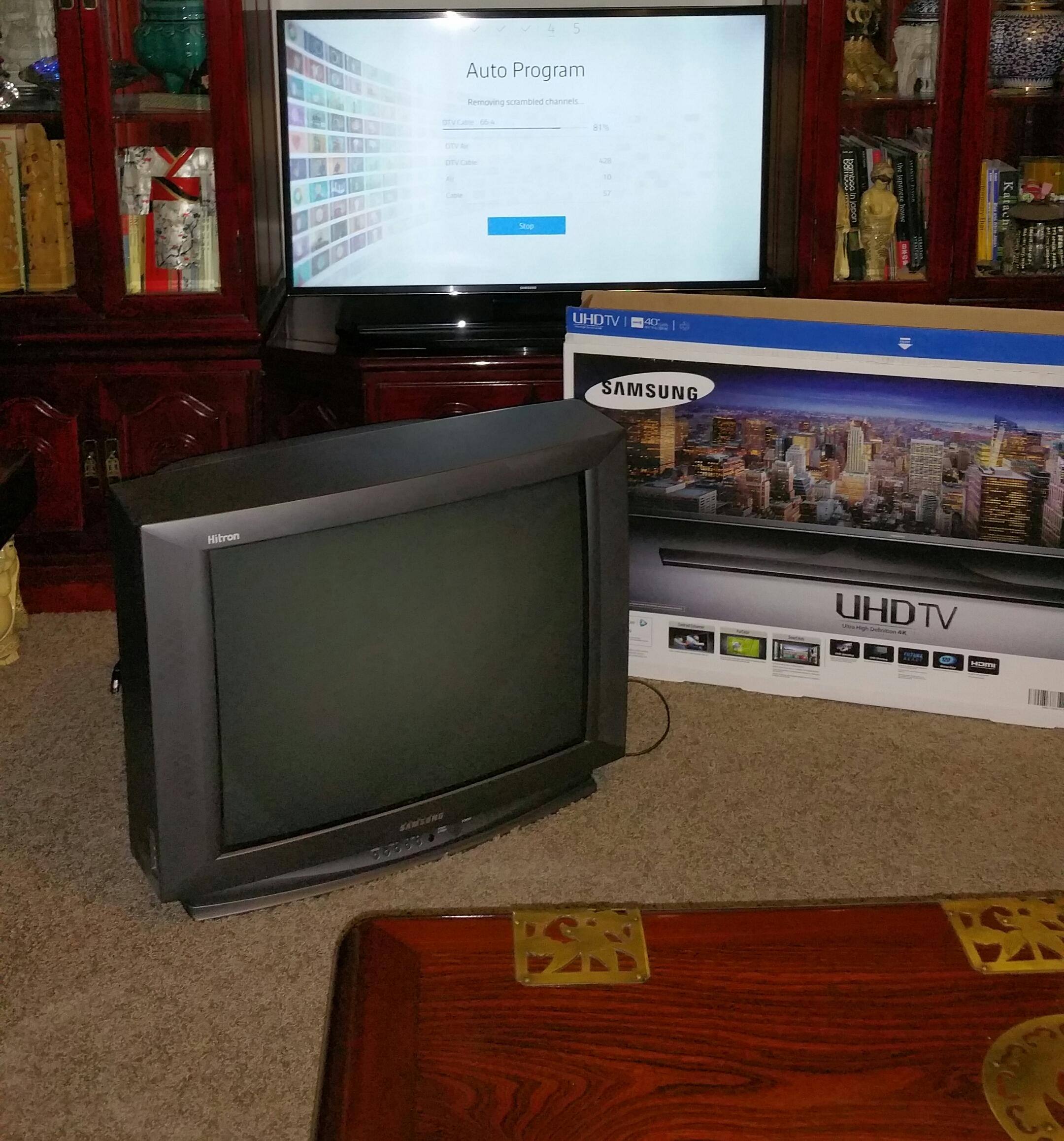 My Samsung's...out w/the old & in w/the new...., click to load a larger version