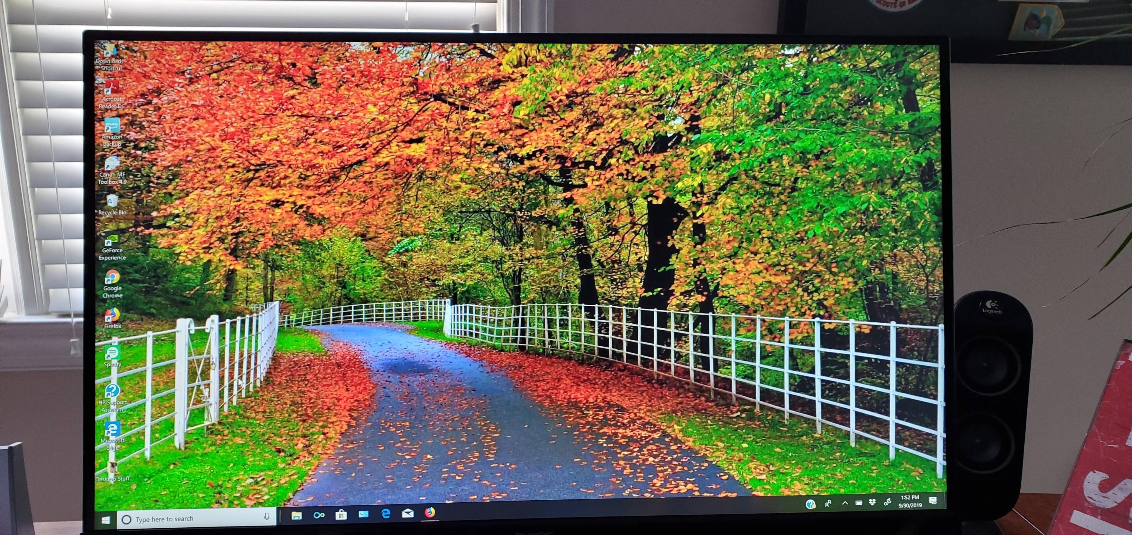 Connected to my windows box, click to load a larger version