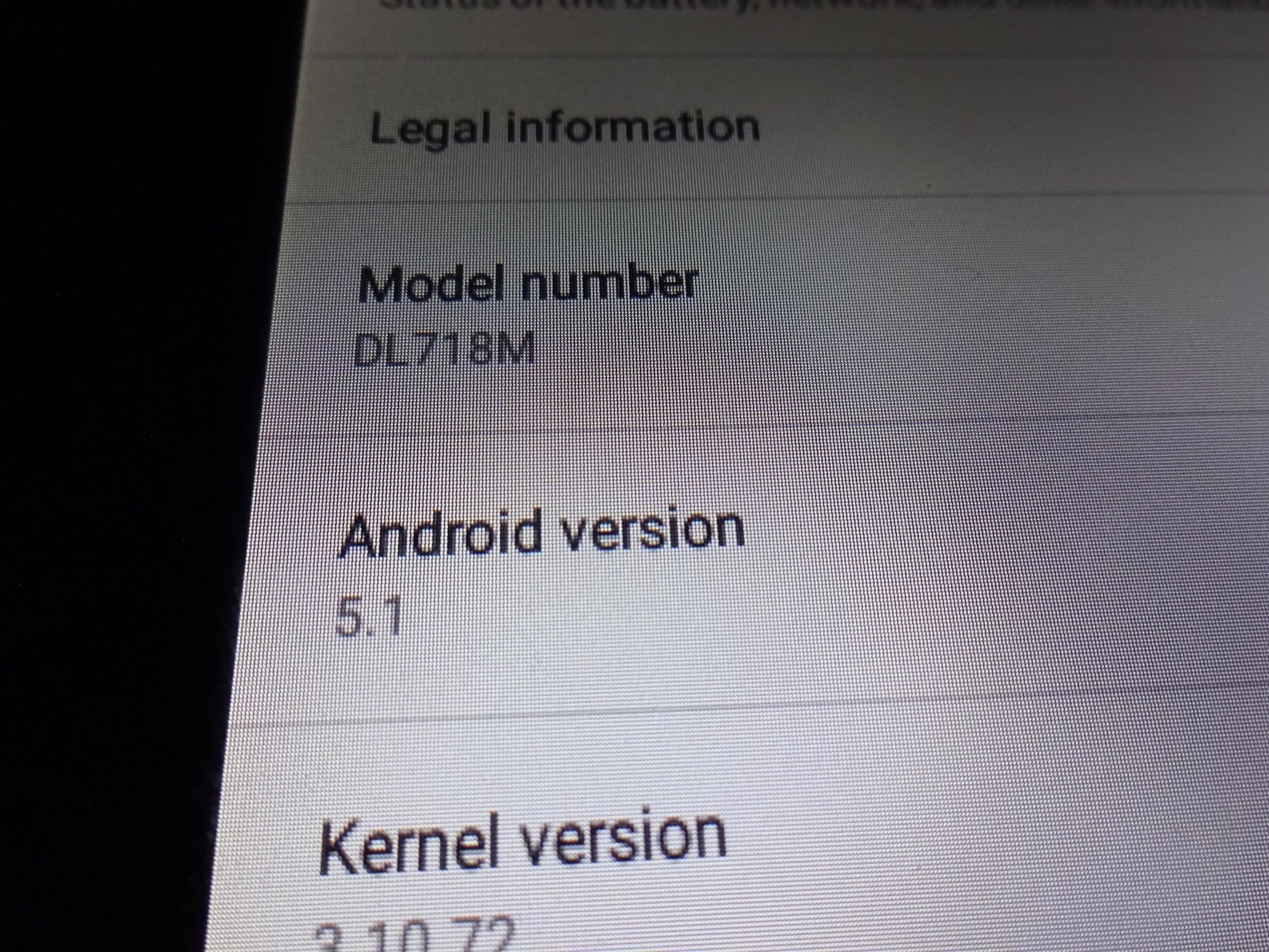 Running stock android 5.1 out of the box., click to load a larger version