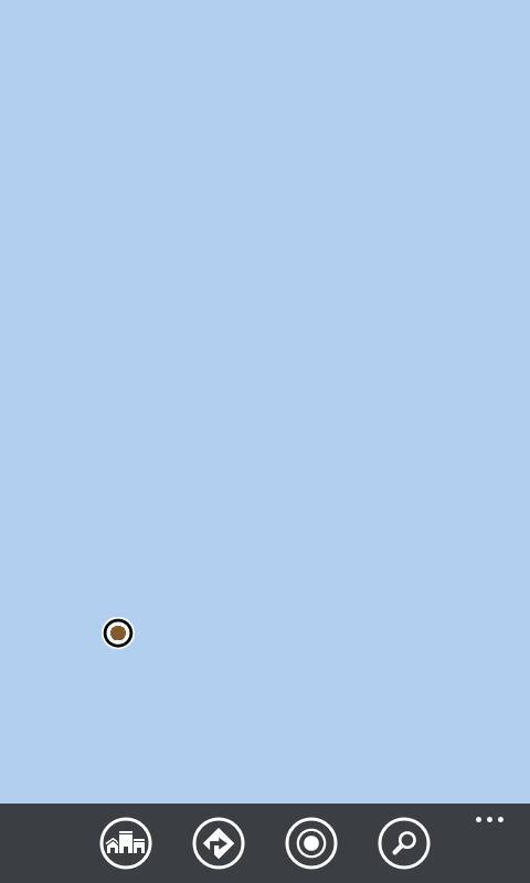 This is how the map app looks., click to load a larger version