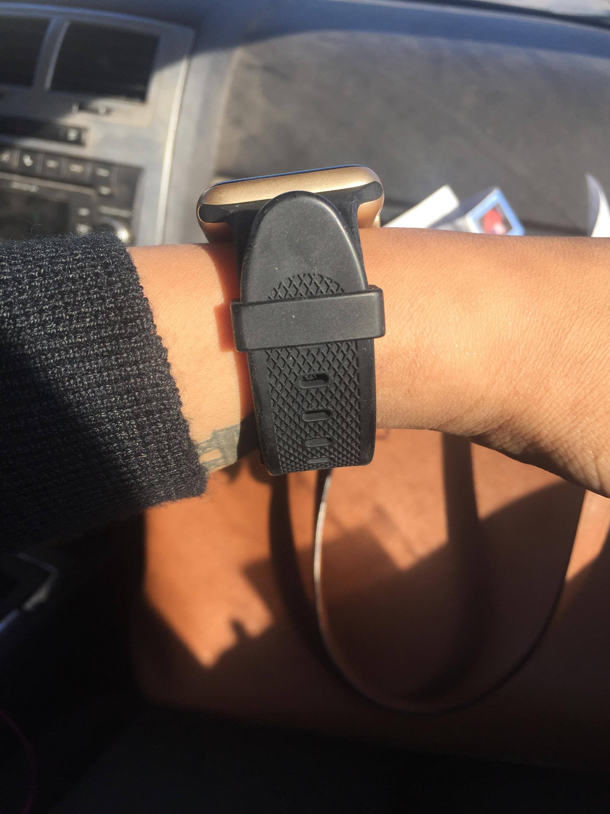 How I like the band holder to be., click to load a larger version