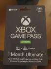 Best Buy: Microsoft Xbox Game Pass Ultimate 1 Month Membership MICROSOFT XBOX  ULTIMATE 1M LIV